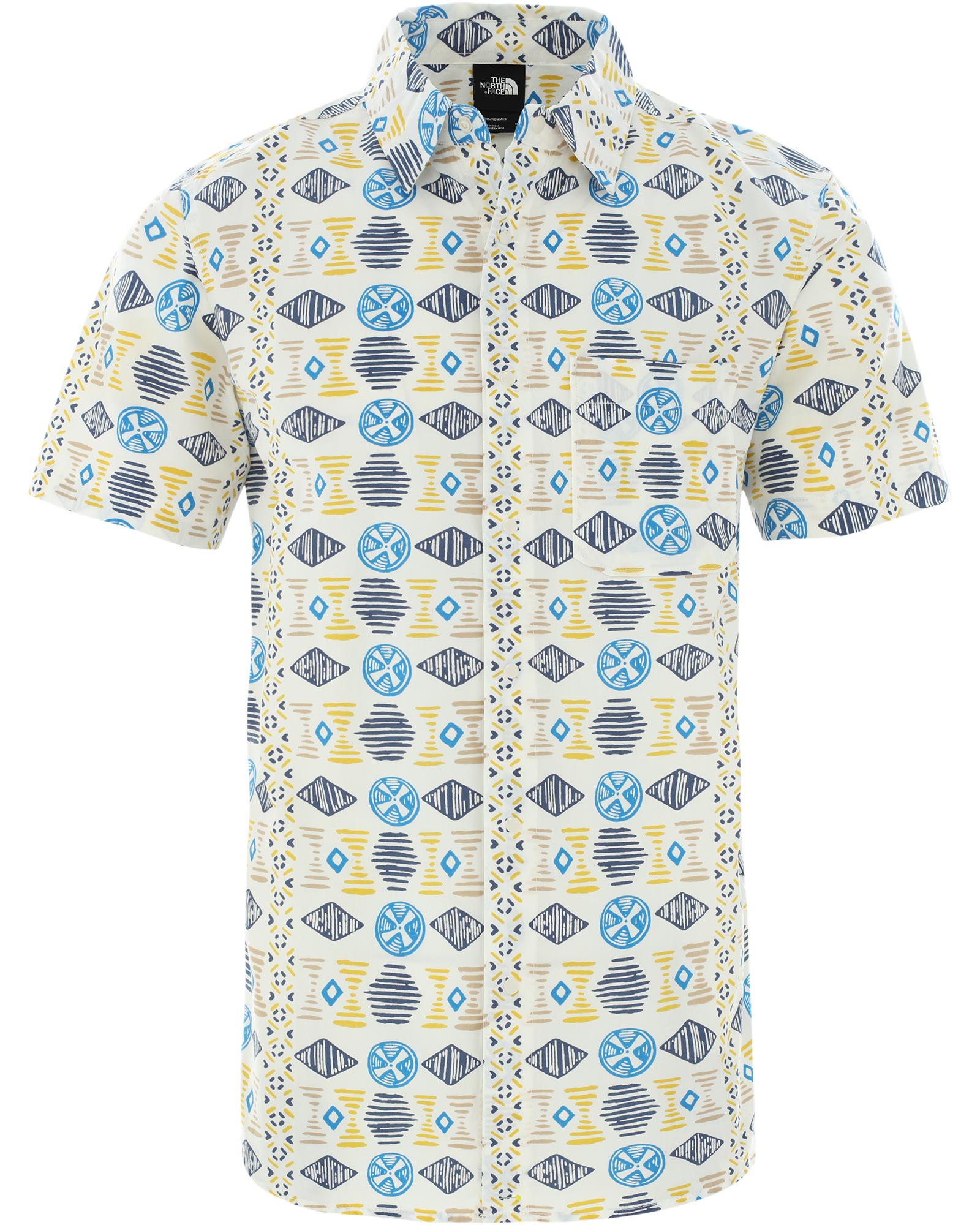 The North Face Baytrail Print Men’s Shirt - Vintage White Song Print S