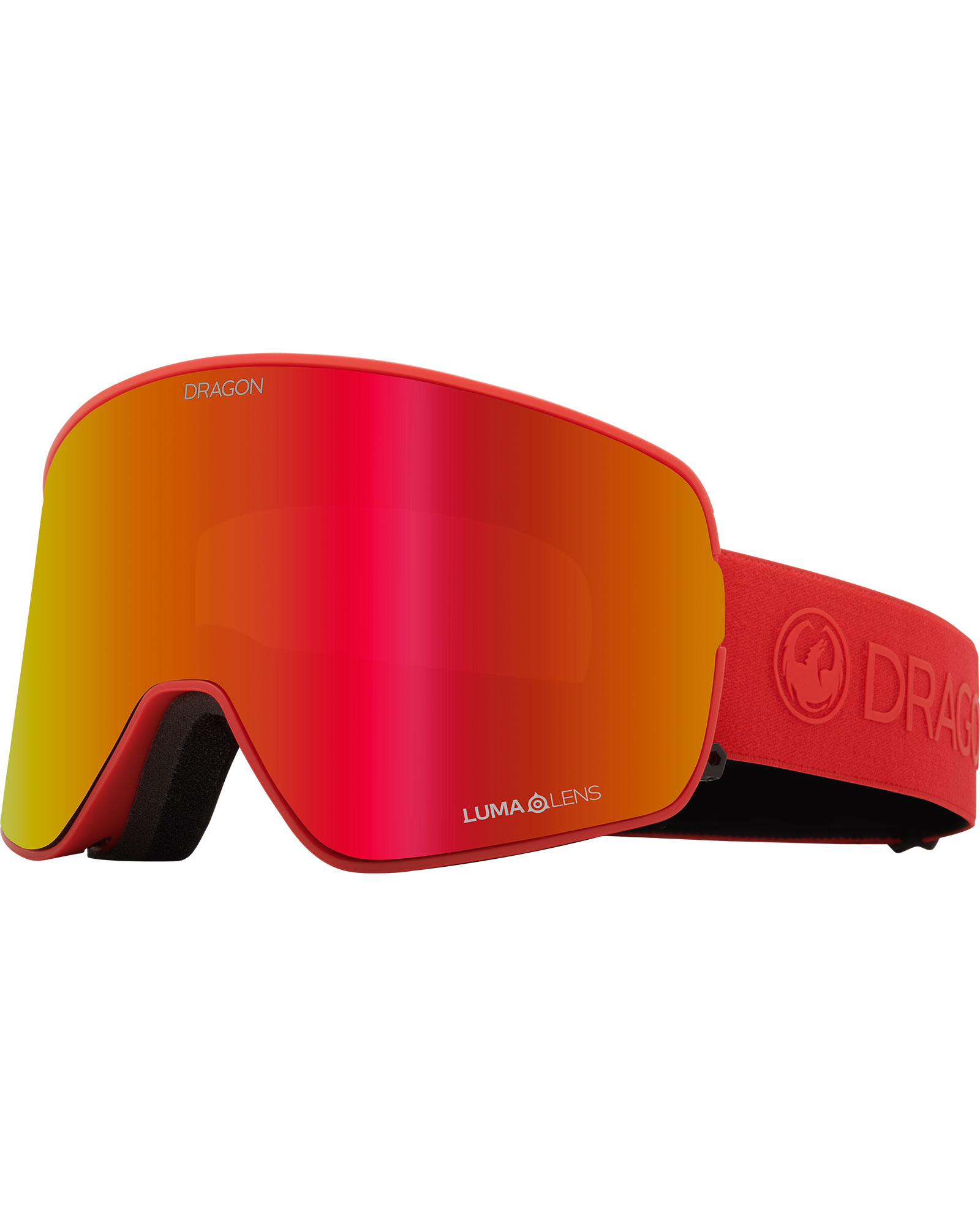 Product image of Dragon NFX2 Saffron / Lumalens Red Ionzed + Lumalens Rose Goggles