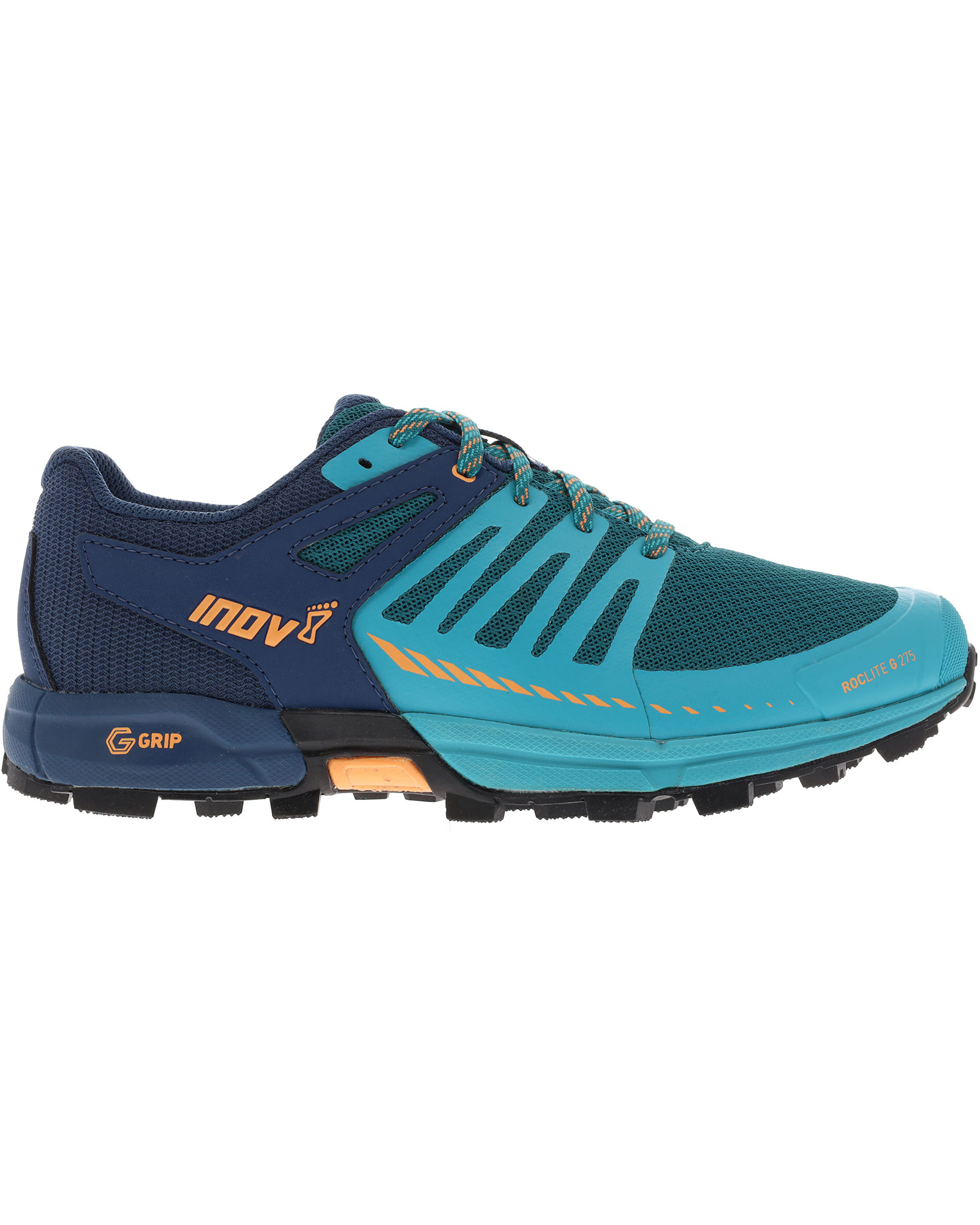Inov 8 Roclite G 275 V2 Women’s Trail Shoes - Teal/Navy/Nectar UK 8