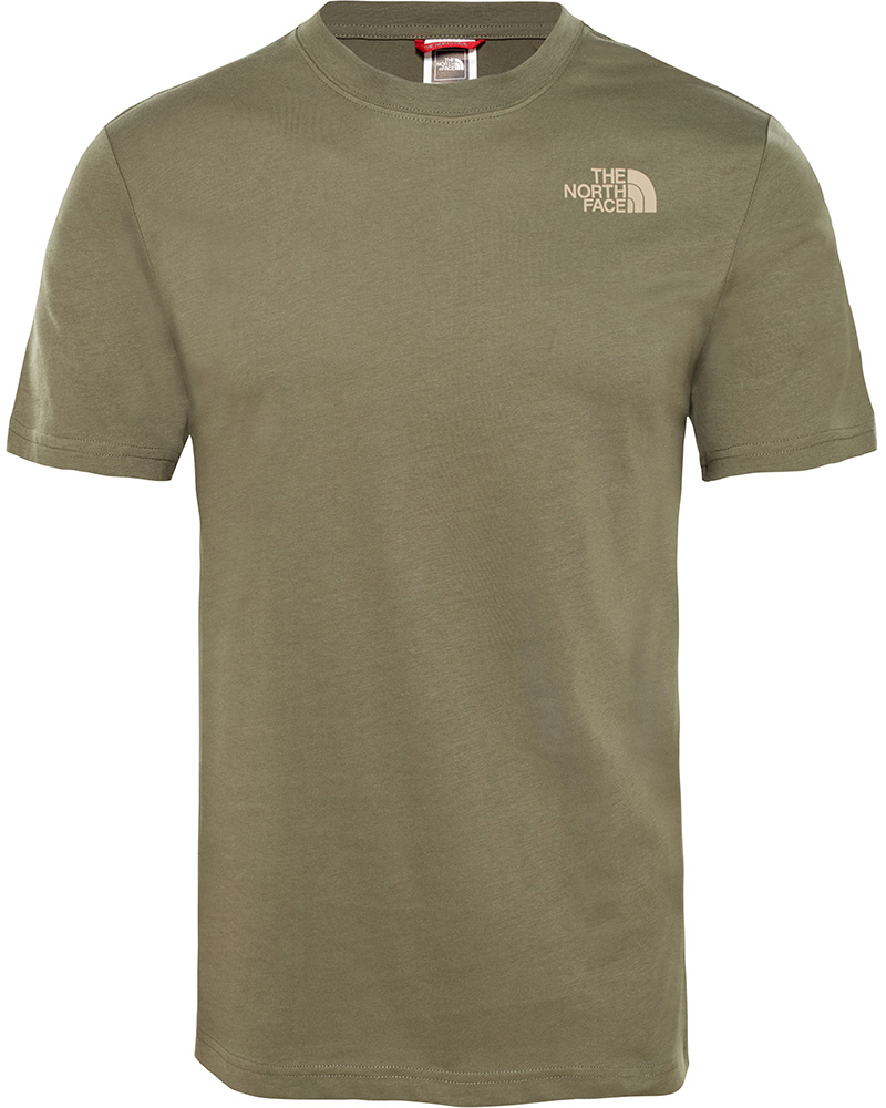 The North Face Red Box Men’s T Shirt - New Taupe Green S