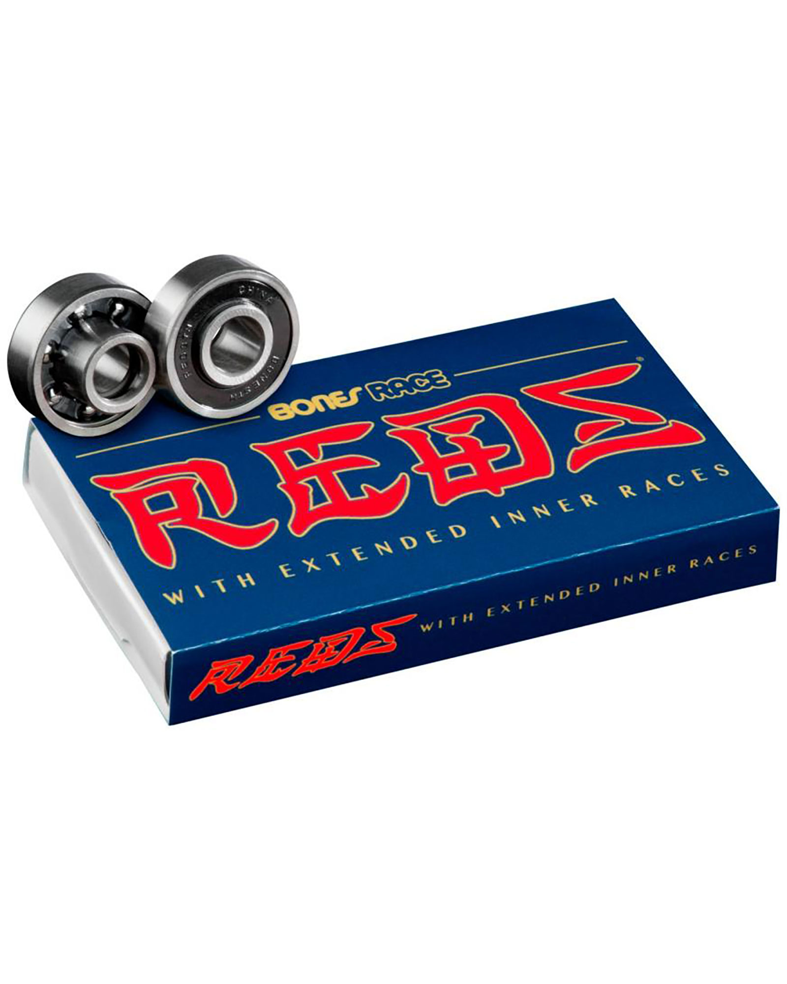 Bones Race Reds 608 8mm Skateboard Bearings