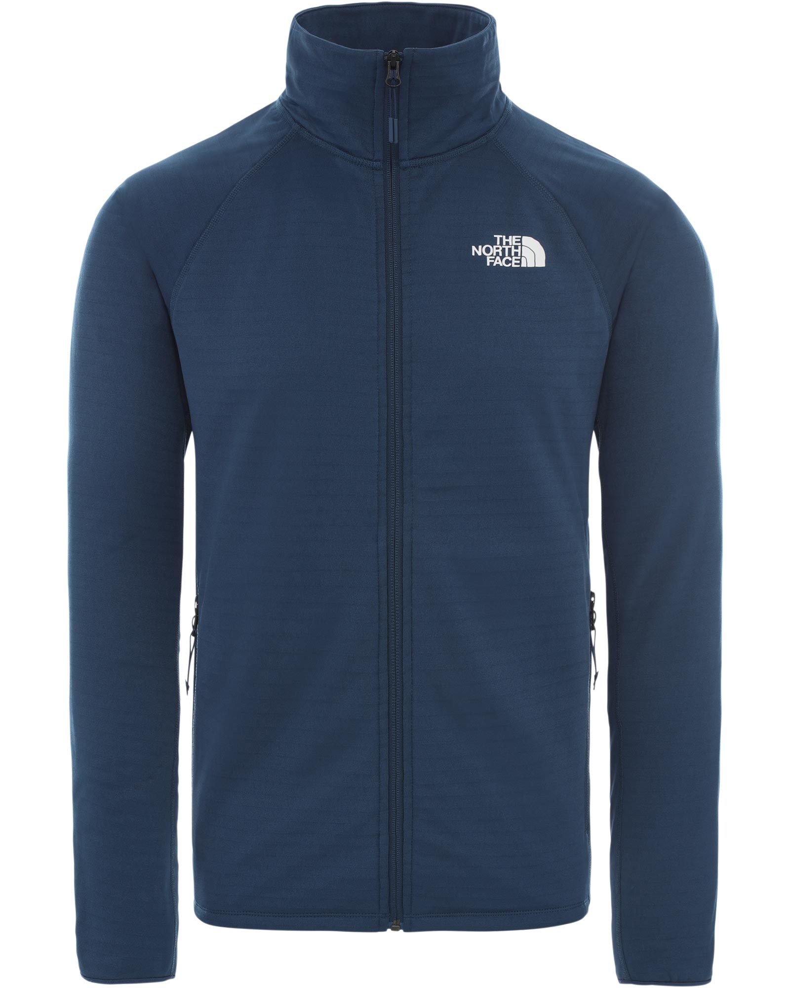 north face full zip sweater