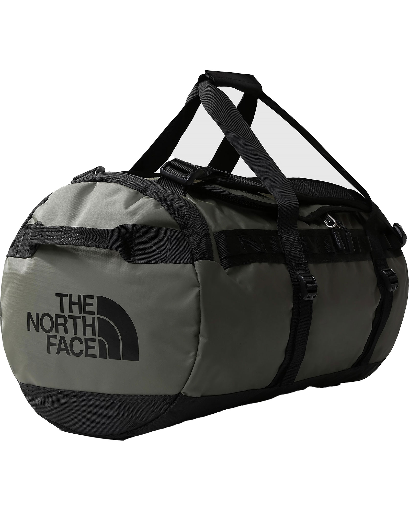 The North Face Base Camp Duffel Medium 71L - New Taupe Green/TNF Black
