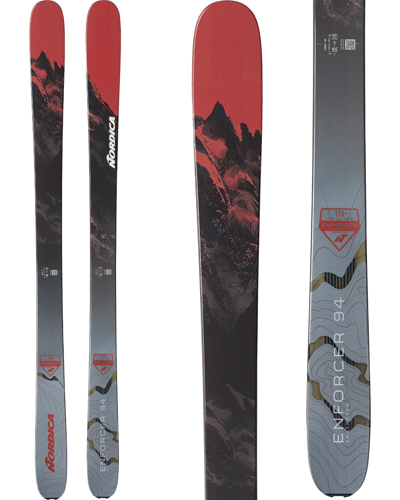 Nordica Enforcer 94 Unlimited Skis 2024 186cm
