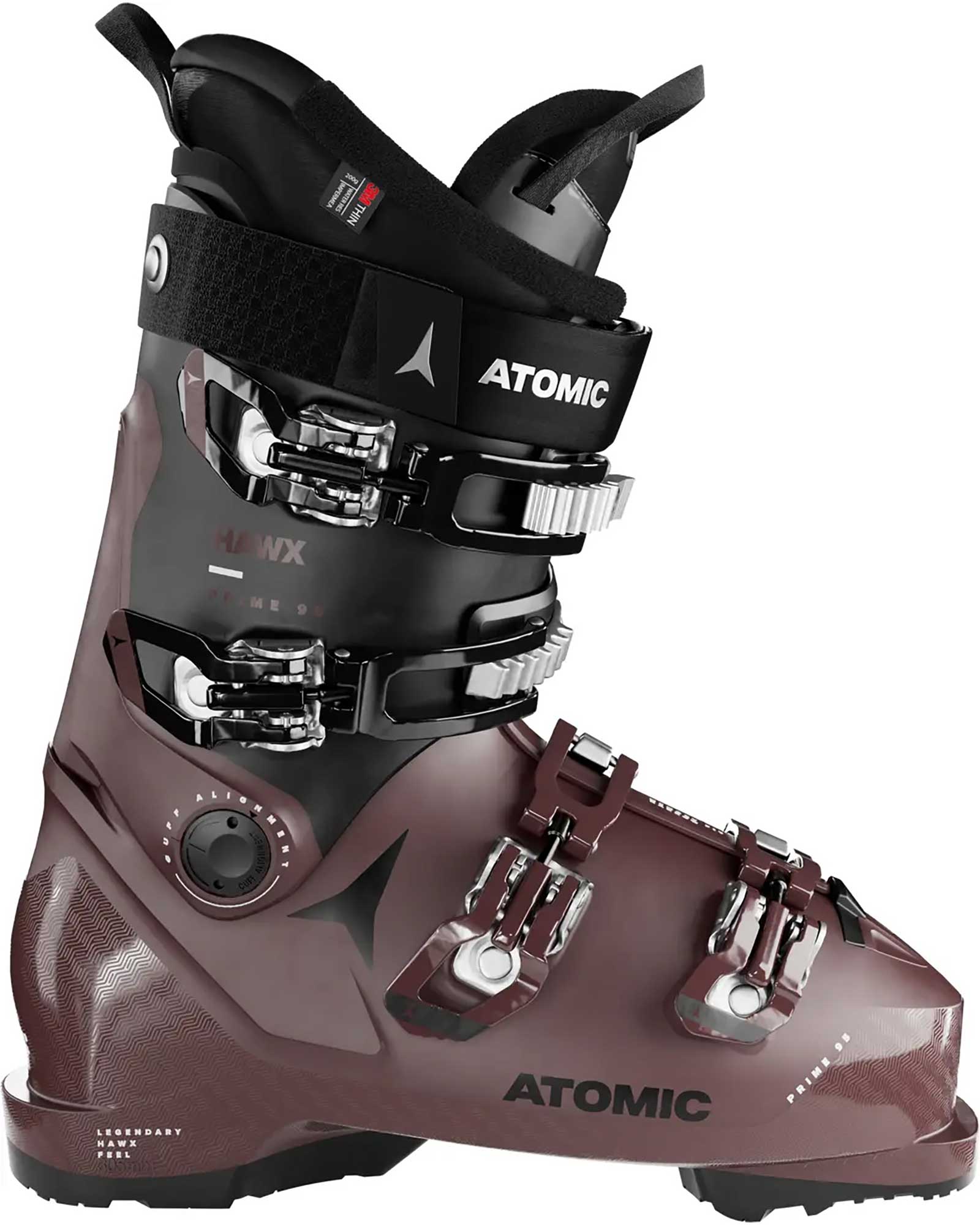 Atomic Hawx Prime 95 W GW Women’s Ski Boots 2023 - Rust/Black MP 27.0