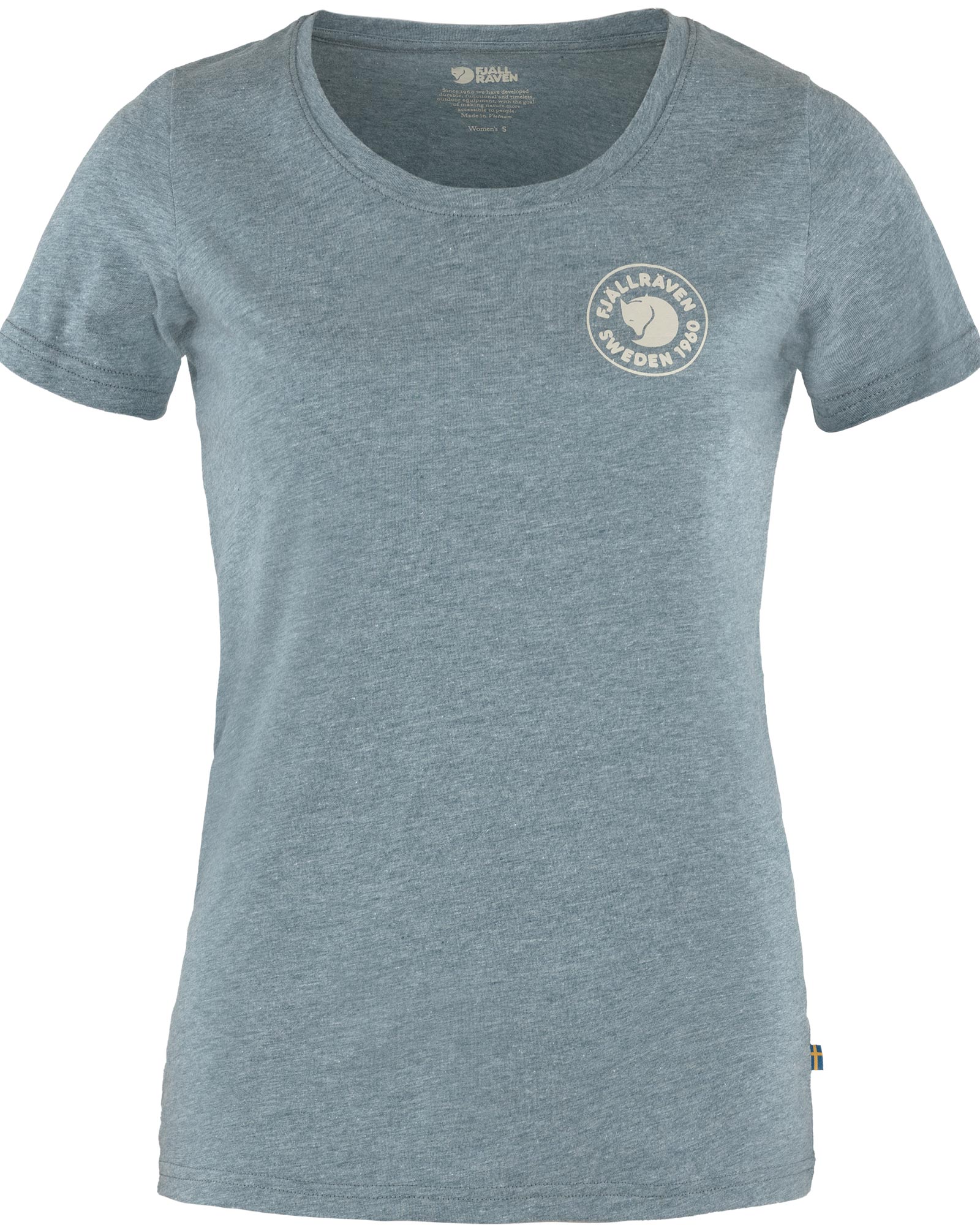 Fjallraven 1960 Logo Women’s T Shirt - Indigo Blue M