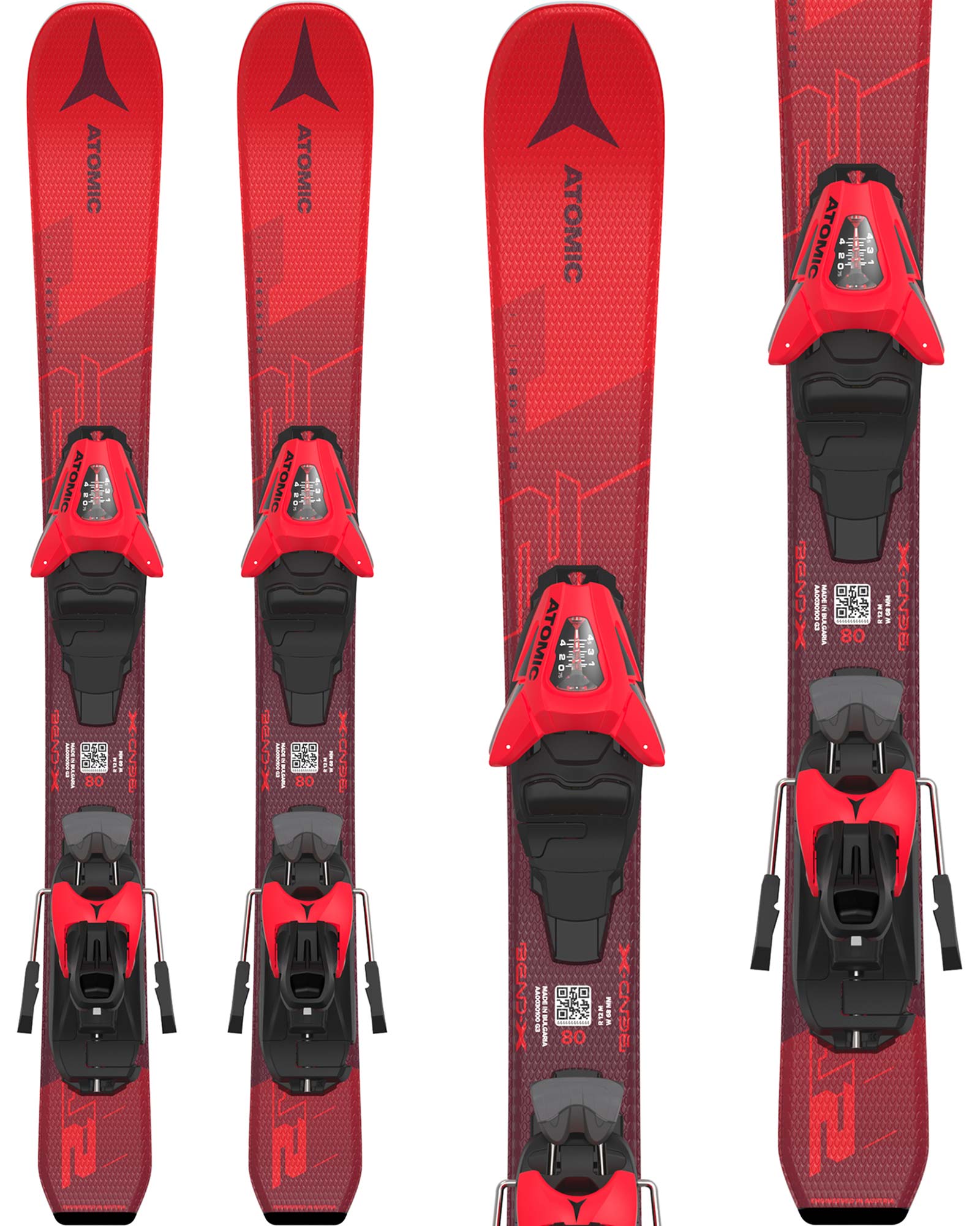 Atomic Redster J2 80 90cm Youth Skis + C 5 GW Bindings 2024 90cm