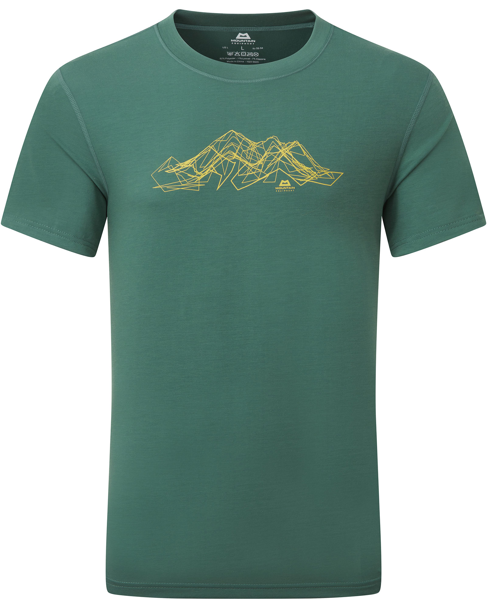 Mountain Equipment Men’s Groundup Mountain T Shirt - Fern M