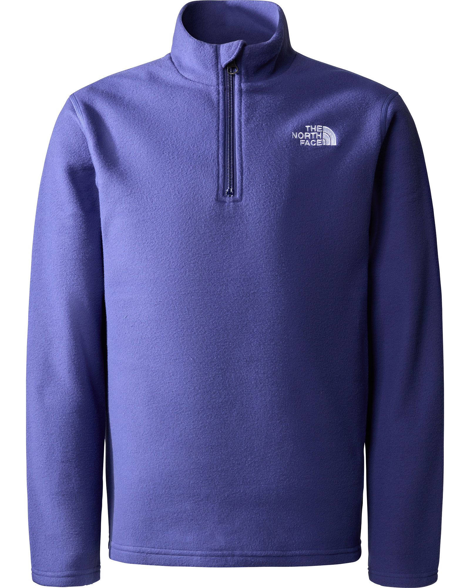 The North Face Teen Glacier 1/4 Zip - Cave Blue S