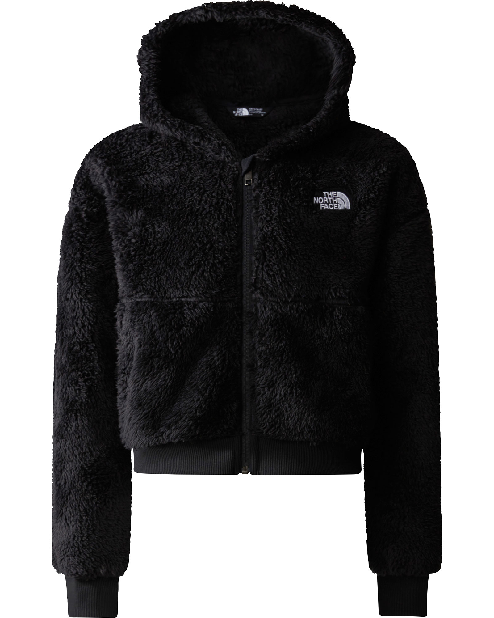 The North Face Girl’s Suave Oso FZ Hooded Jacket - TNF Black XXL