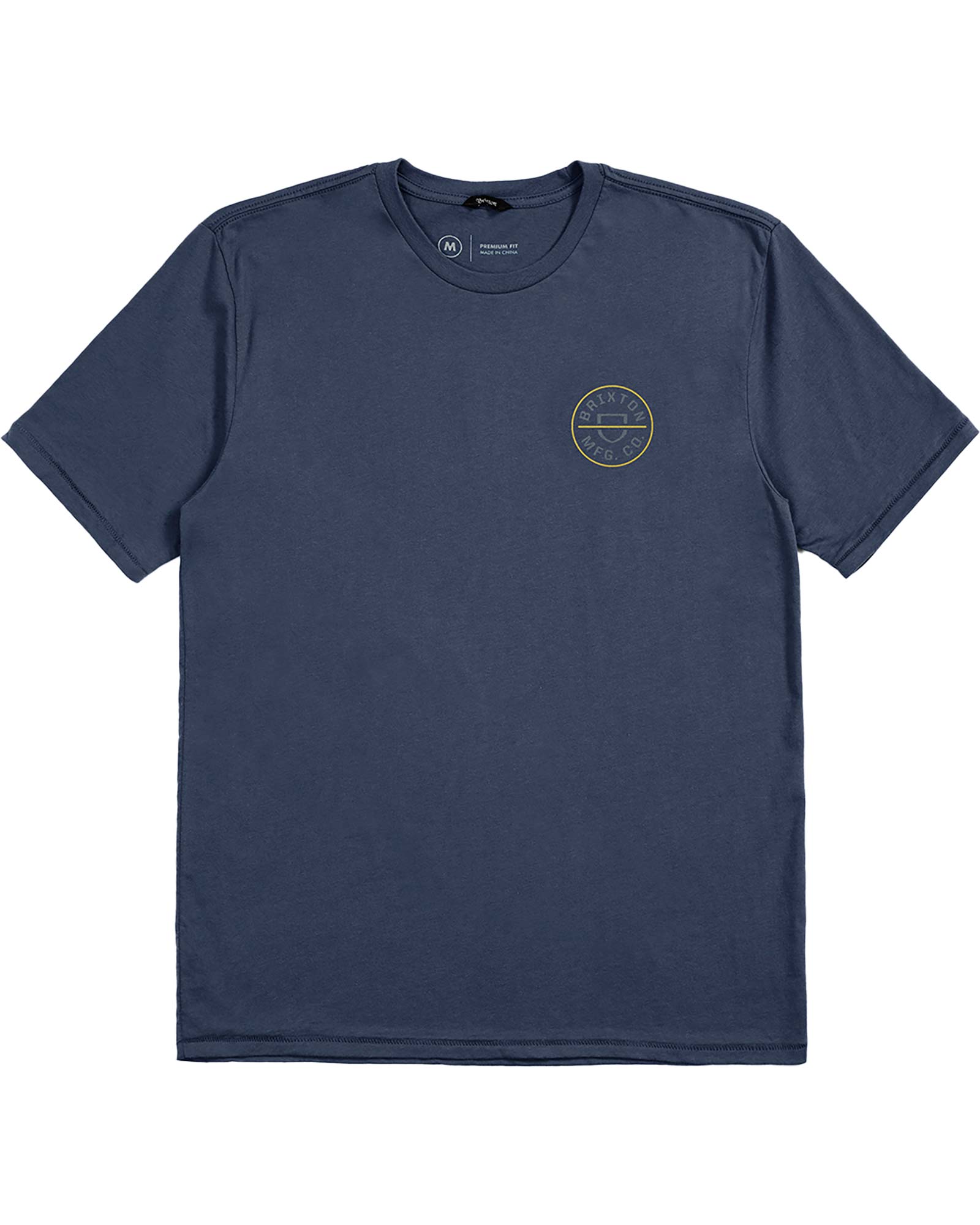 Brixton Men's Crest II Standard T-Shirt
