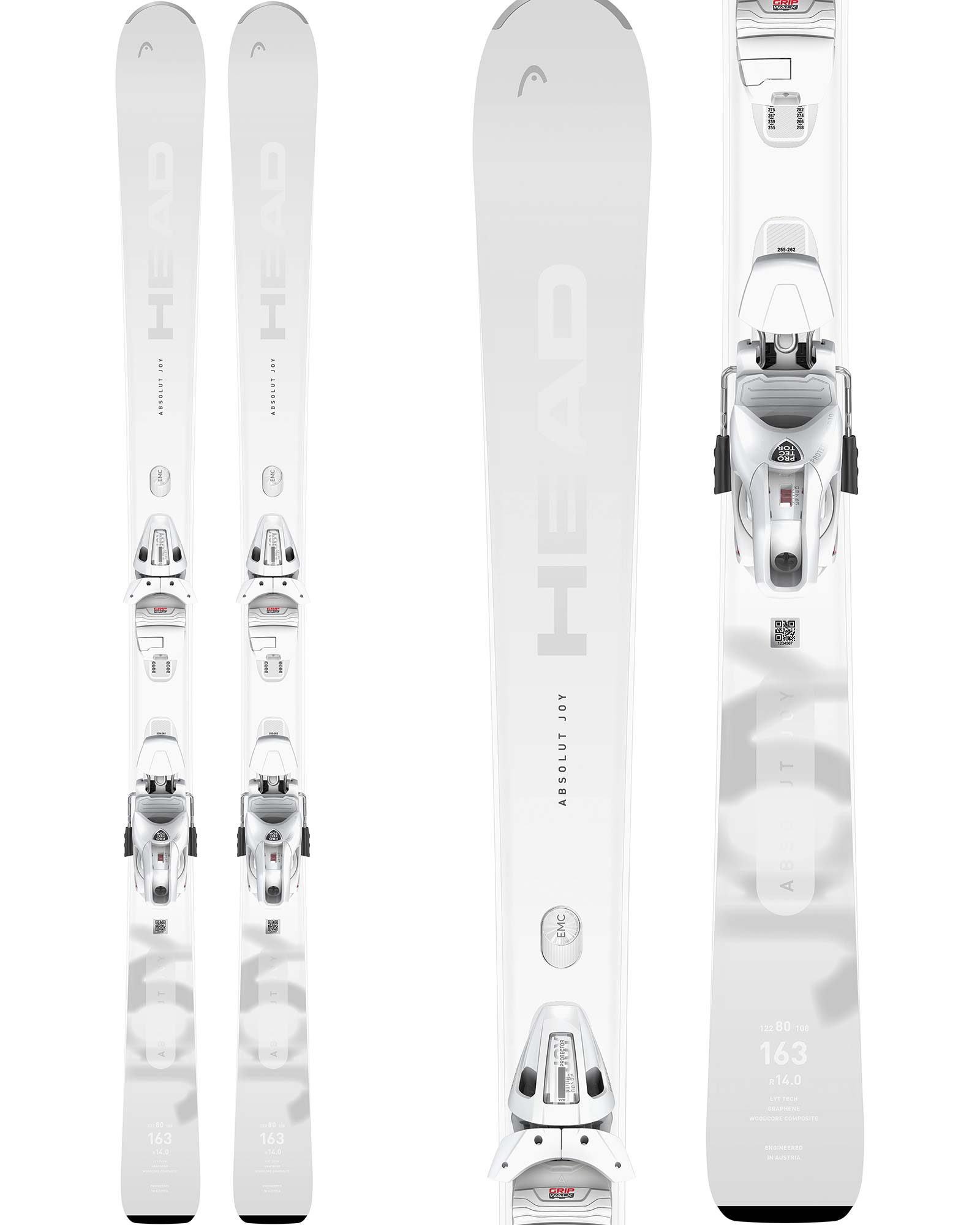 Head Absolut Joy Skis + Protector SLR 10 GW Bindings Ellis Brigham