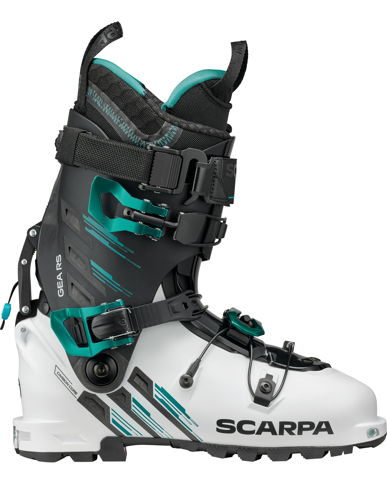 Scarpa Gea RS Women’s Ski Boots 2024 - White/Black/Rouge MP 26.5