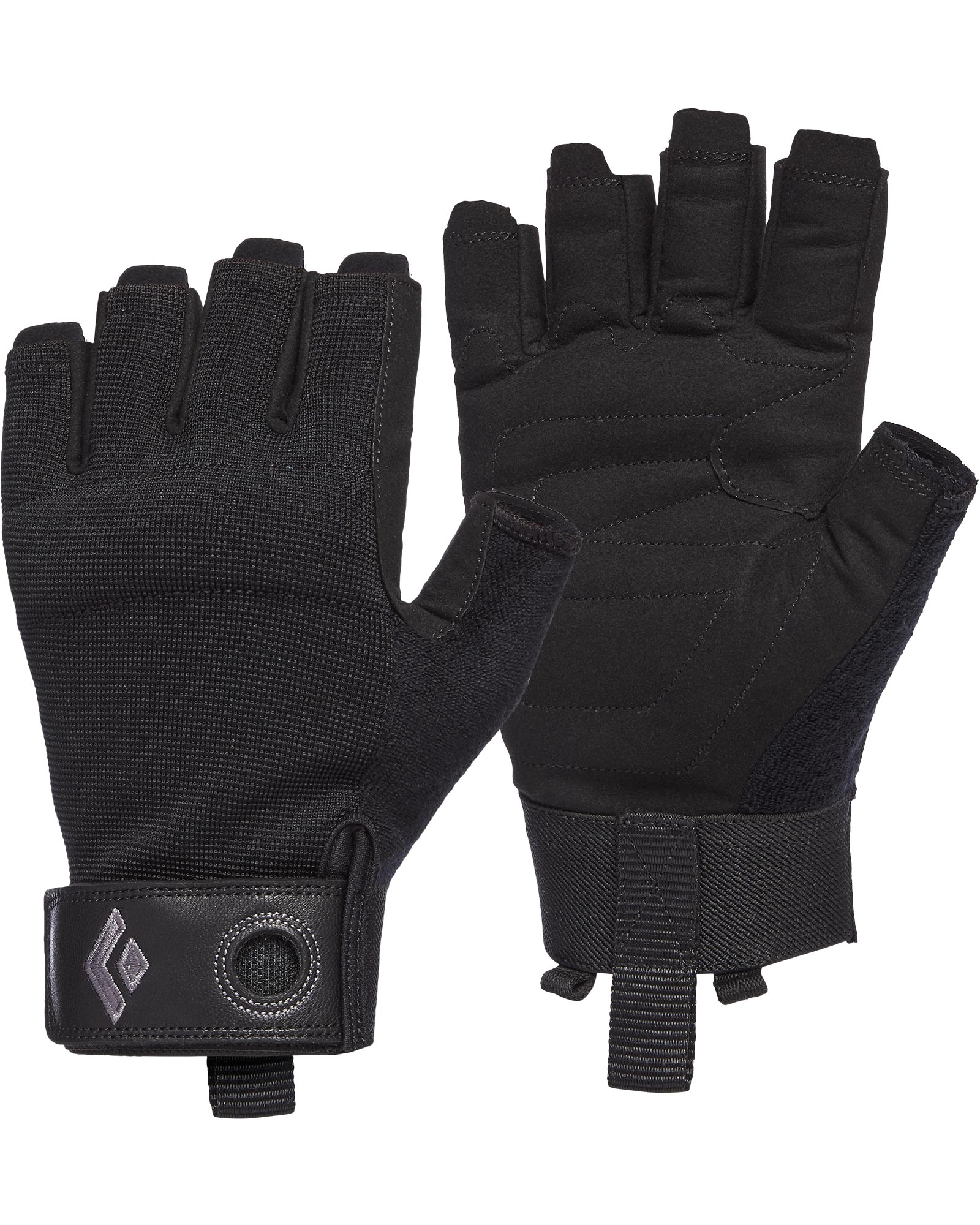 Black Diamond Crag Half Finger Gloves - black S