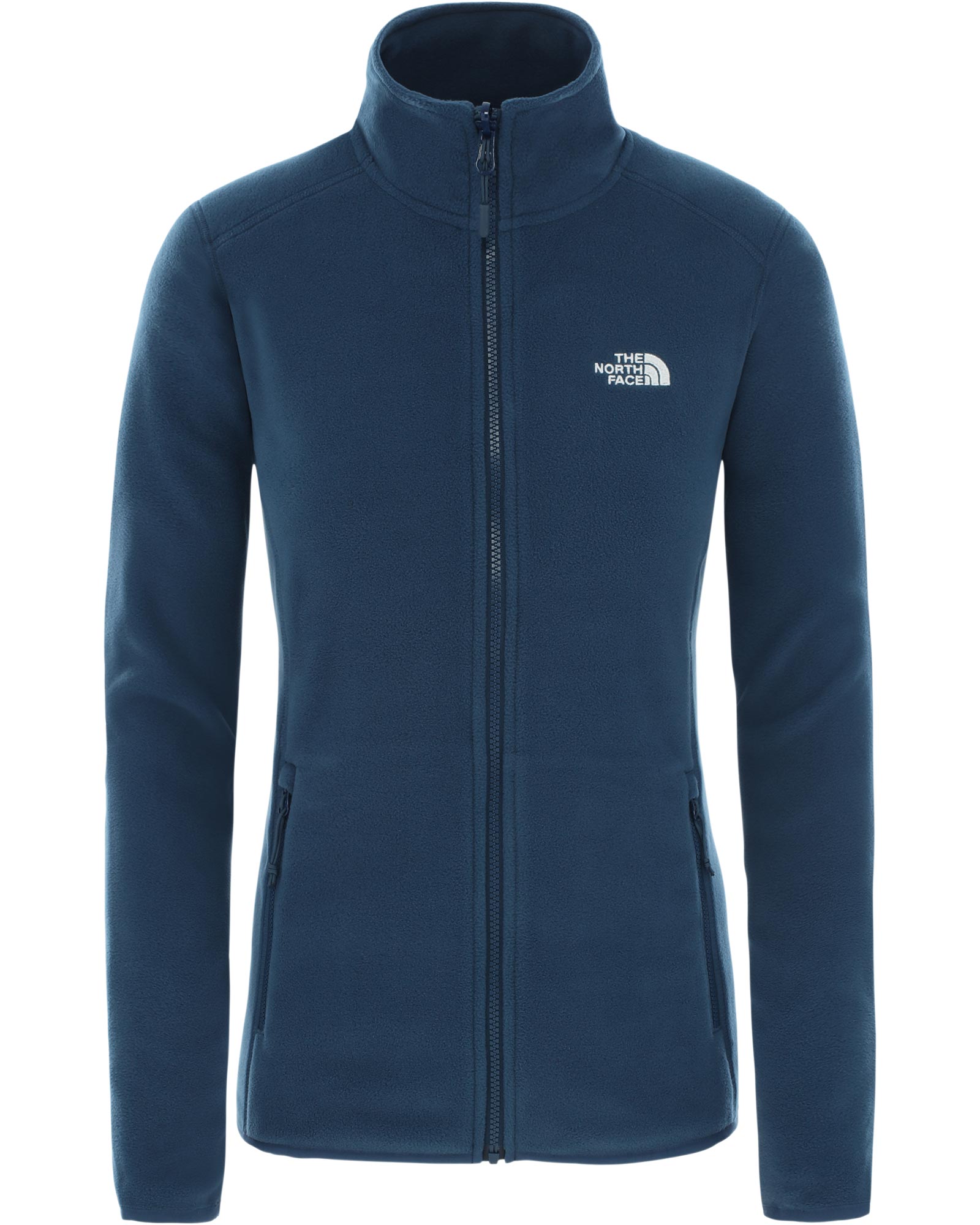The North Face 100 Glacier Women’s Full Zip Jacket - Blue Wing Teal XS