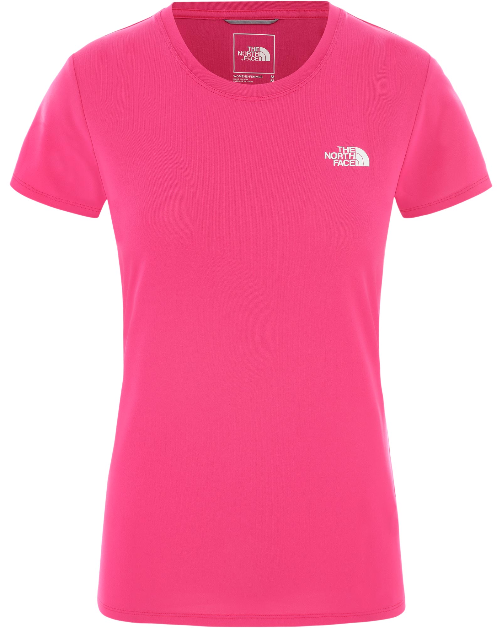 The North Face Reaxion Amp Women’s Crew T Shirt - Mr Pink XS