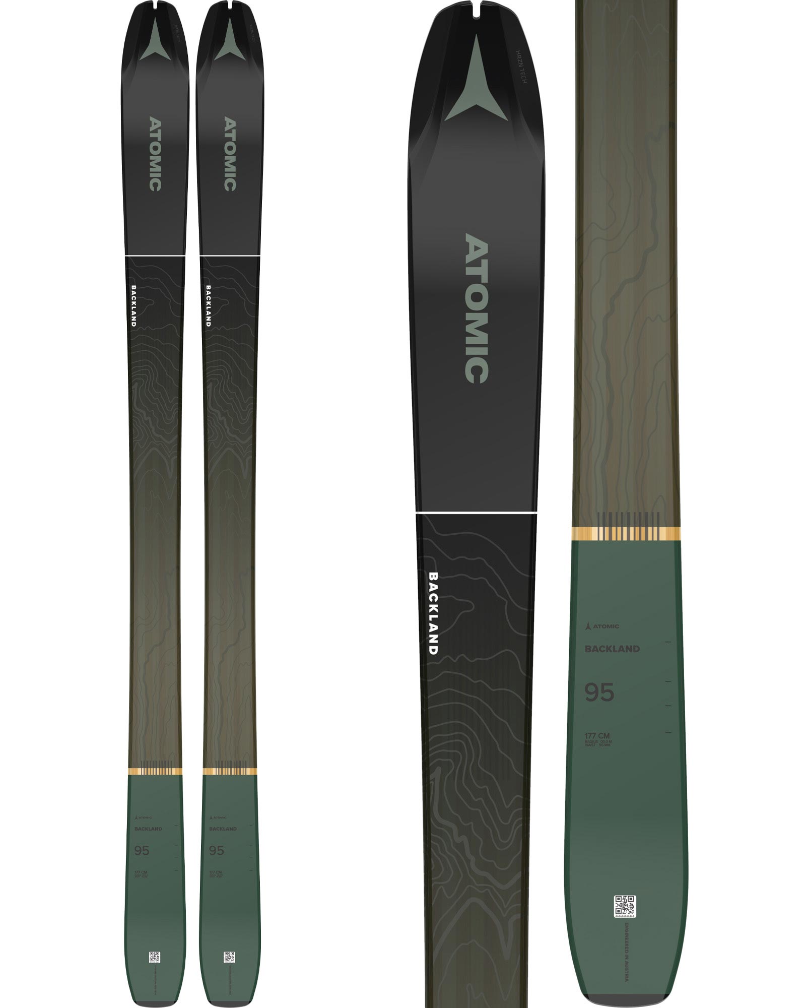 Atomic Backland 95 Skis 2022 0
