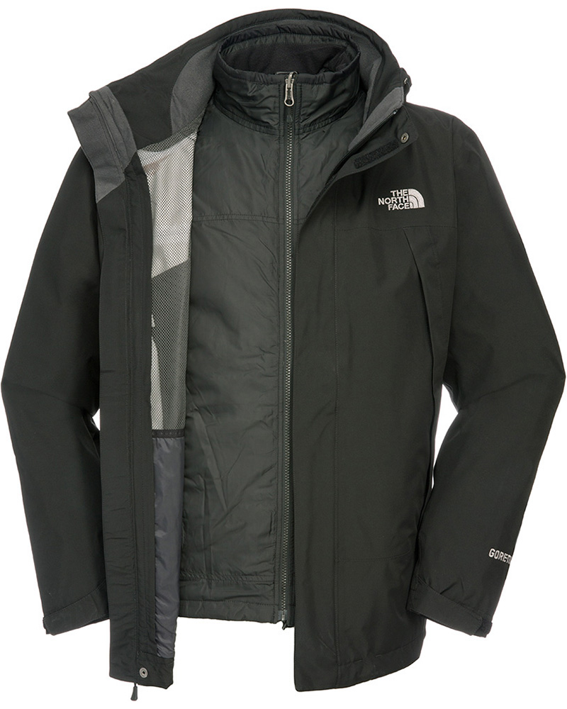north face 3 in 1 gore tex jacket 