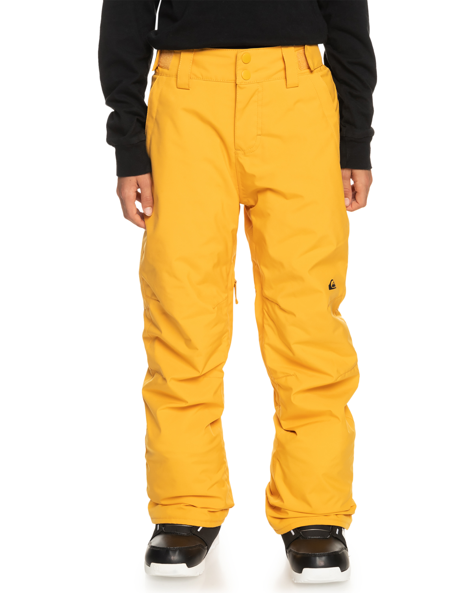 Quiksilver Estate Boys’ Pants - Mineral Yellow 10 Years