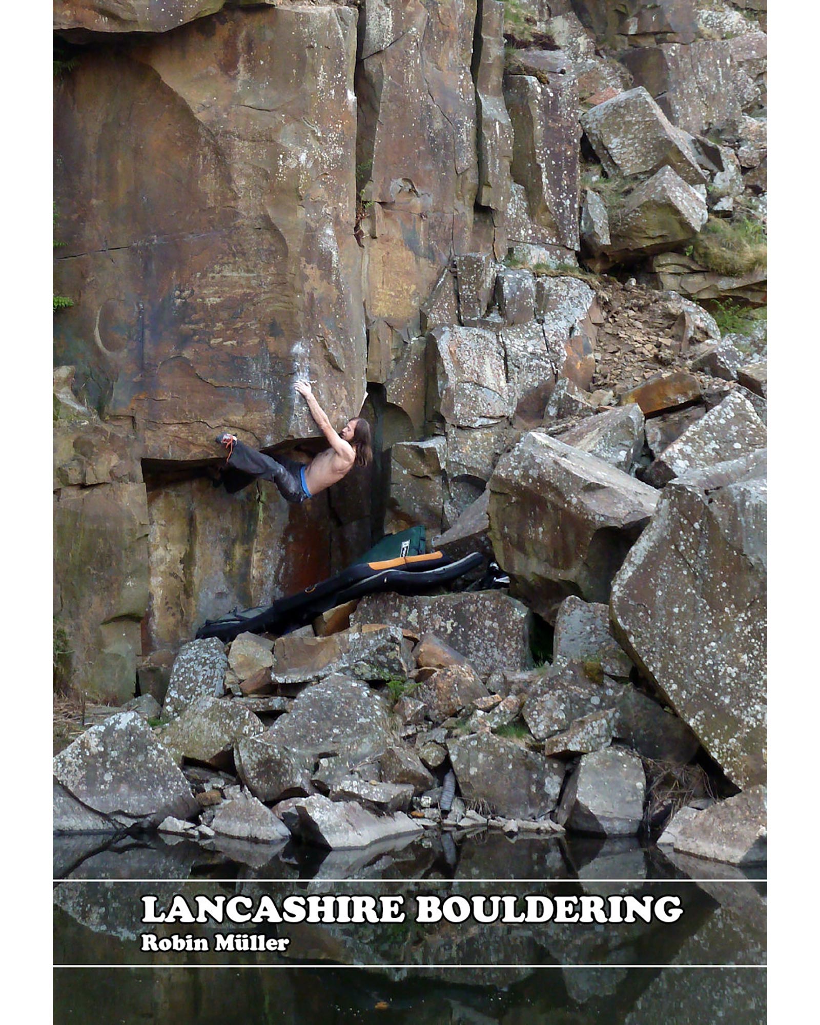 Cottongrass Books Lancashire Bouldering Guide Book Ellis Brigham