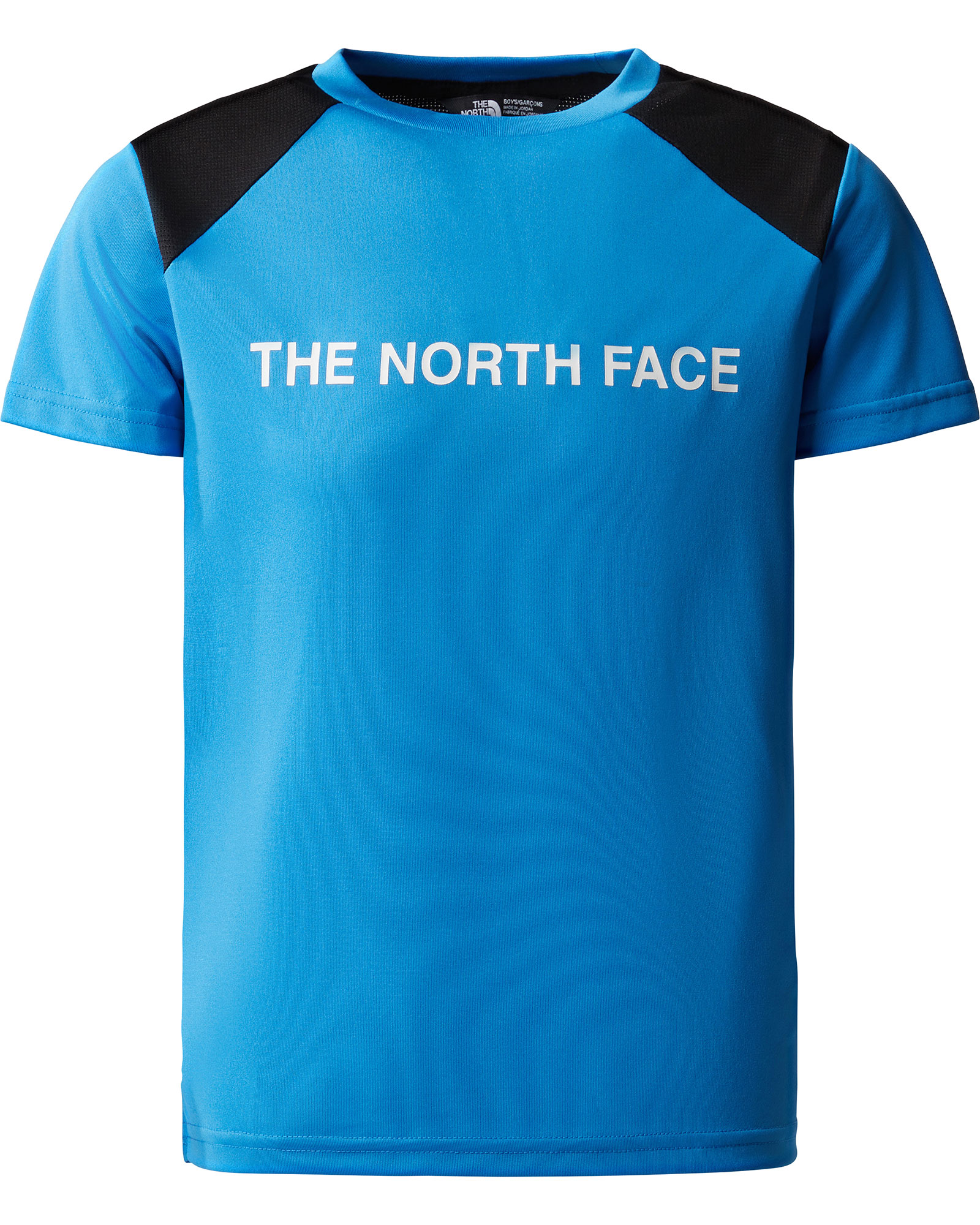 The North Face Boy’s Never Stop T Shirt - Super Sonic Blue S