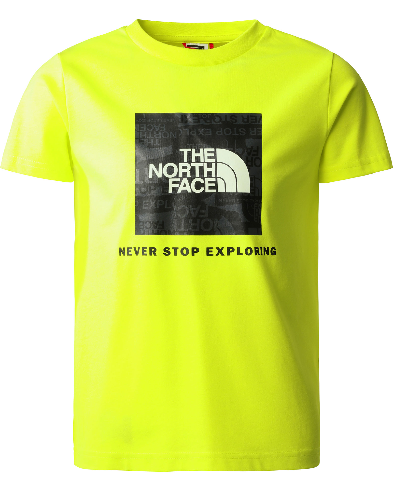 The North Face Boy’s Redbox T Shirt - LED Yellow L