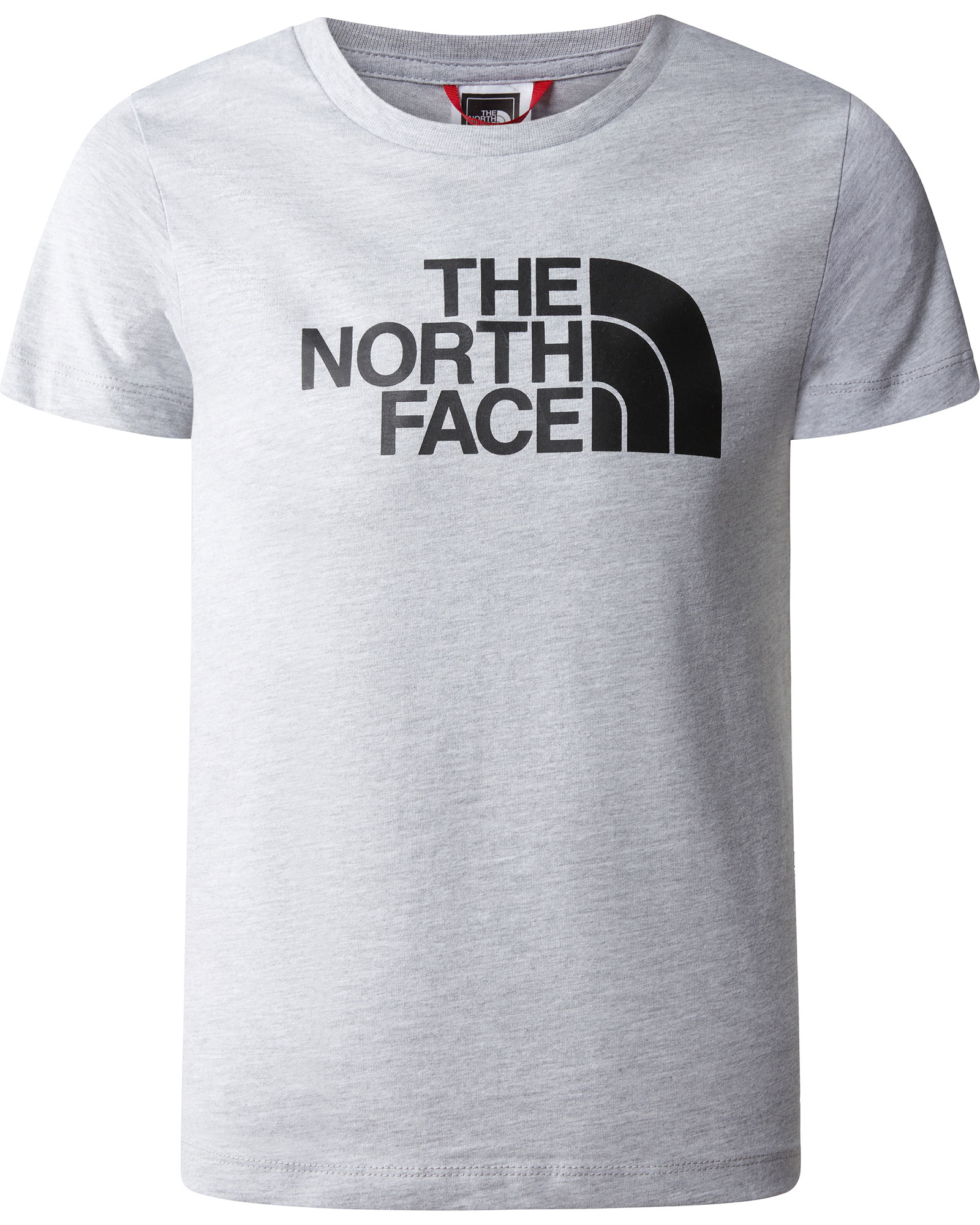 The North Face Boy’s Easy T Shirt - Light Grey Heather M