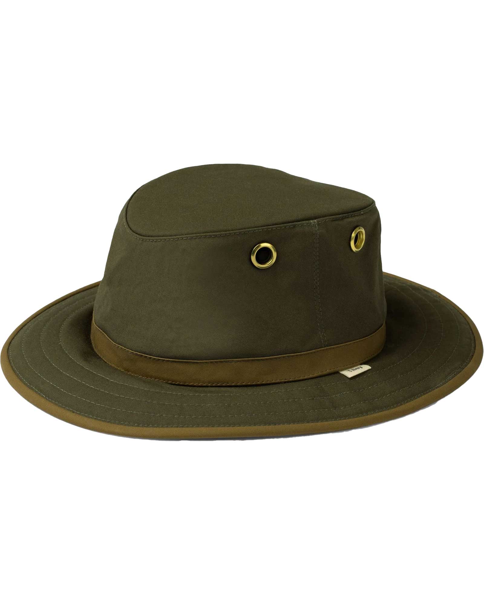 Tilley Outback Waxed Cotton Hat - Green 7 1/2