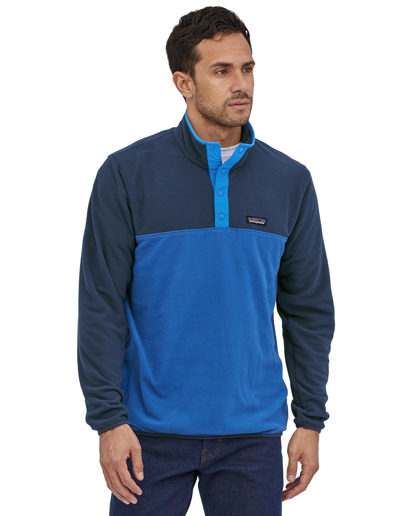 men's micro d pullover