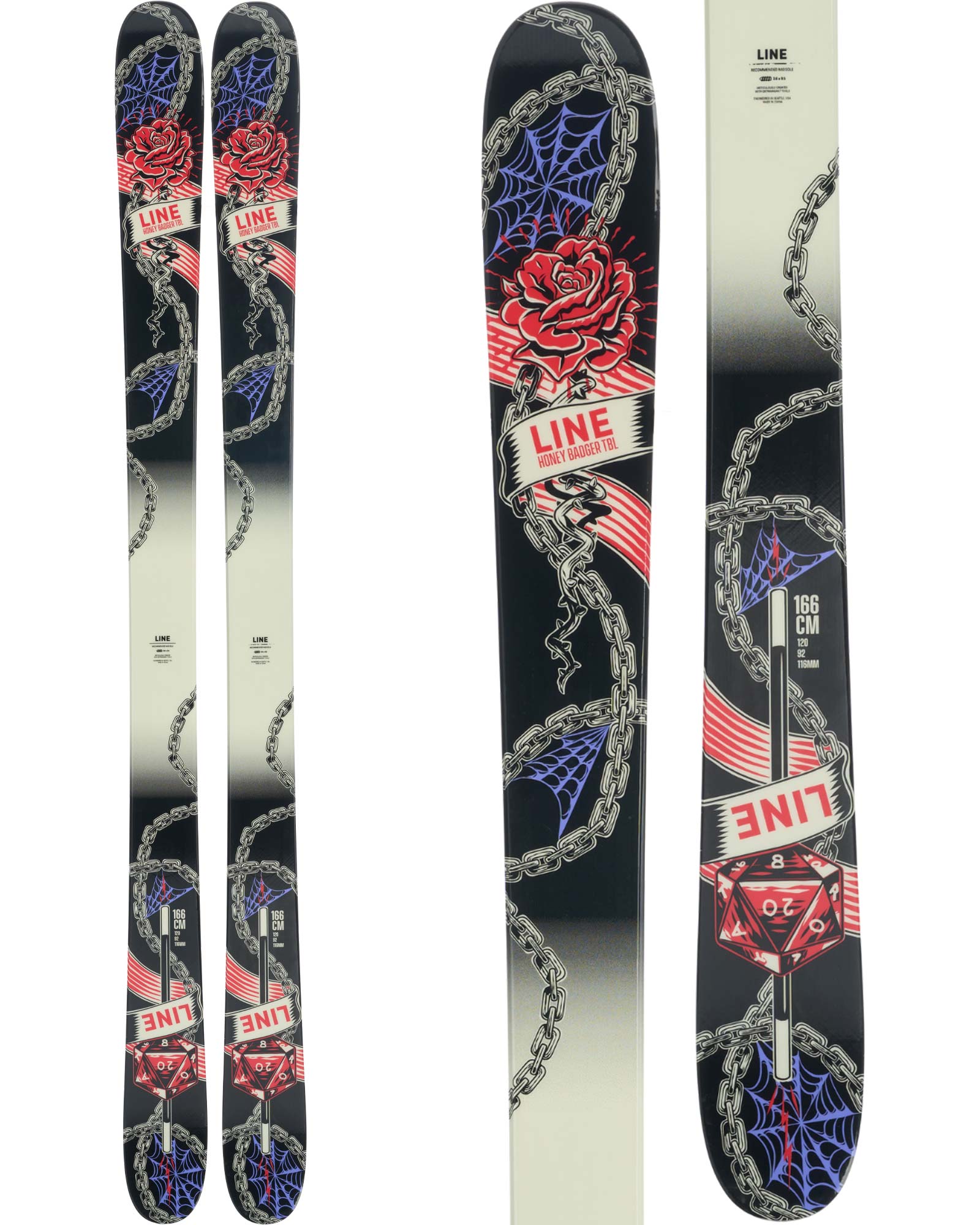 Line Honey Badger TBL Women’s Skis 2024 144cm
