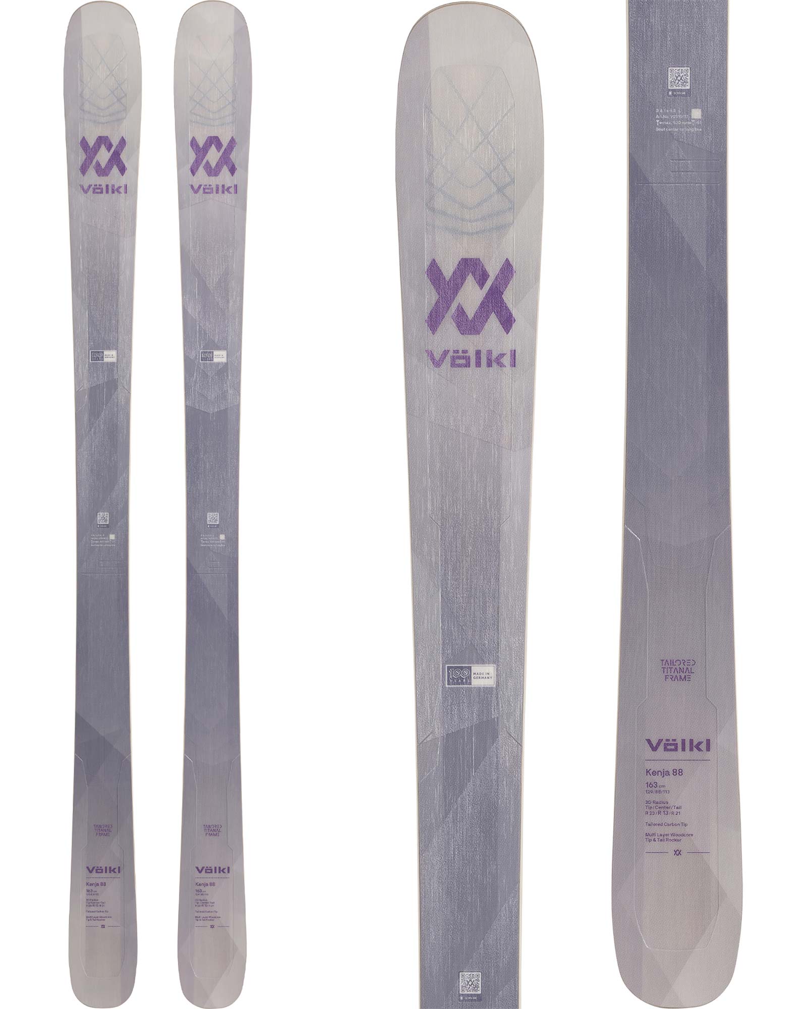 Volkl Kenja 88 Women's Skis 2024 0