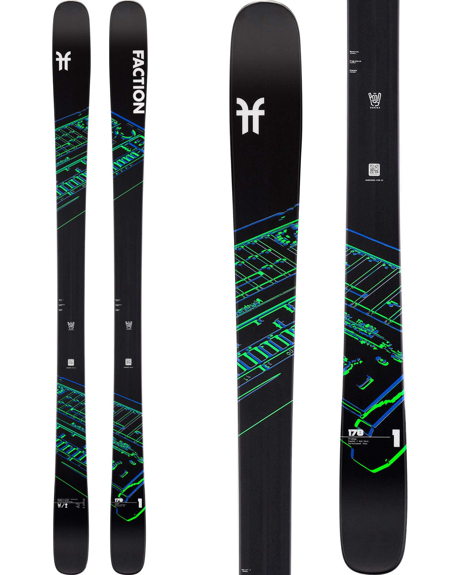 Faction Prodigy 1 0 Skis 2024 Ellis Brigham   700380900 