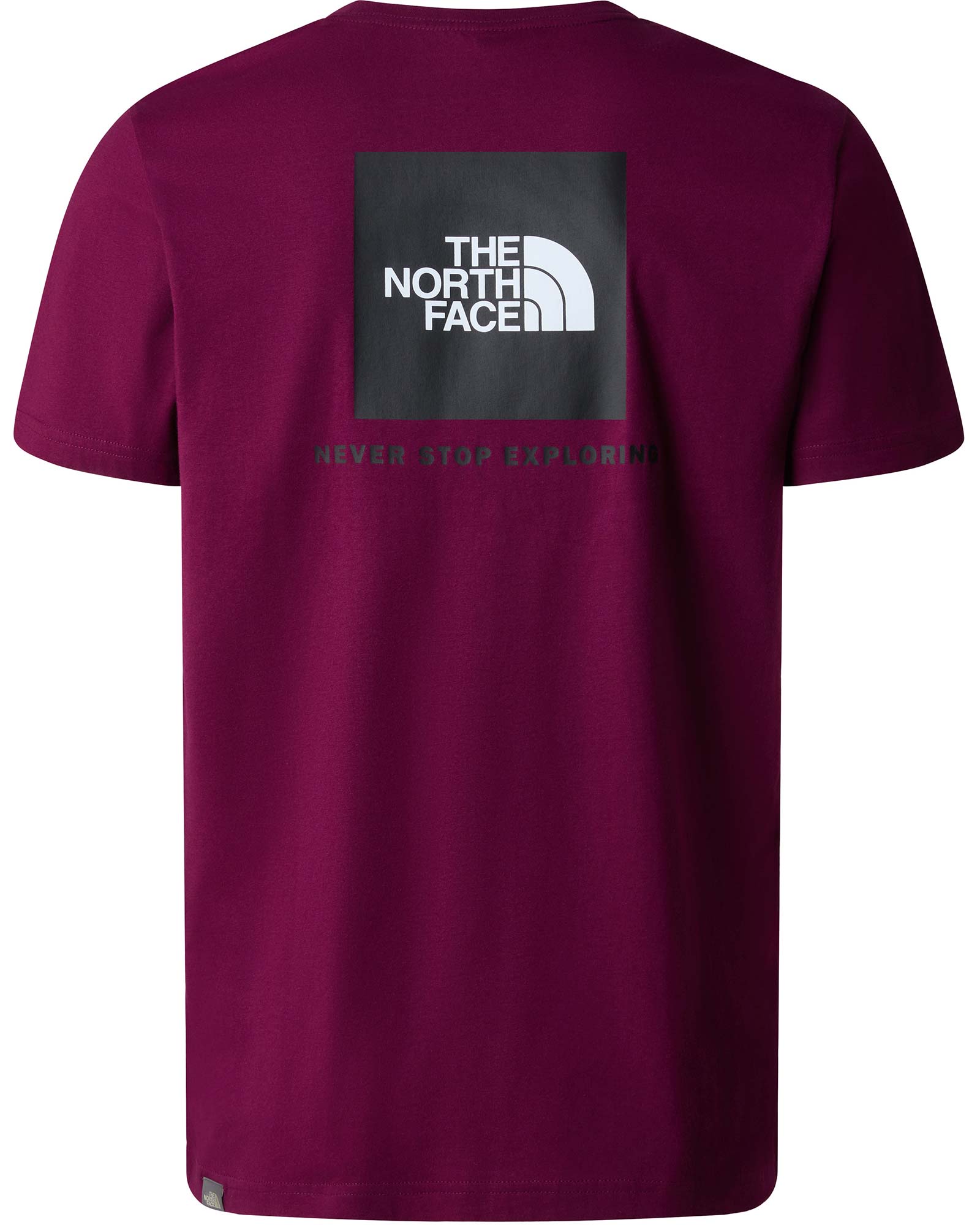 The North Face Red Box Men’s T Shirt - Boysenberry S