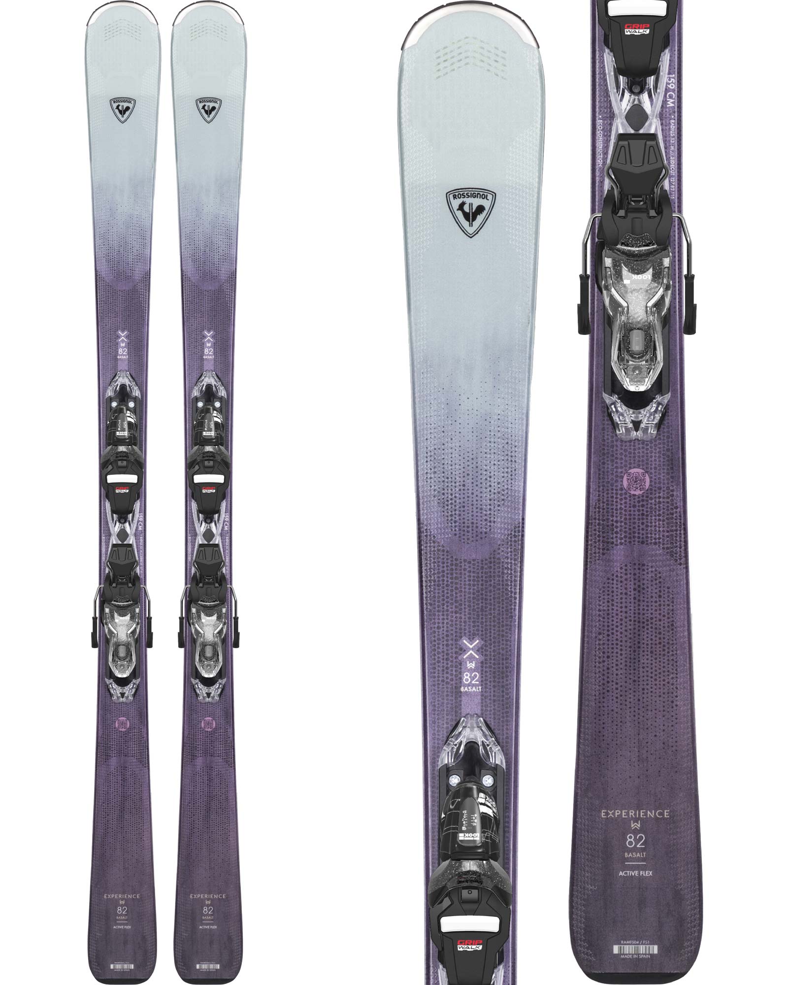 Rossignol Experience W 82 Basalt Women’s Skis + XPRESS W 11 GW Bindings 2024 167cm