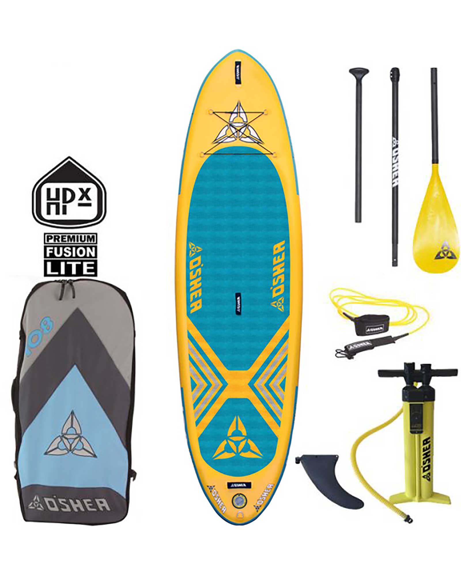 O'Shea HPx 10'8 Inflatable Stand-Up Paddleboard Package