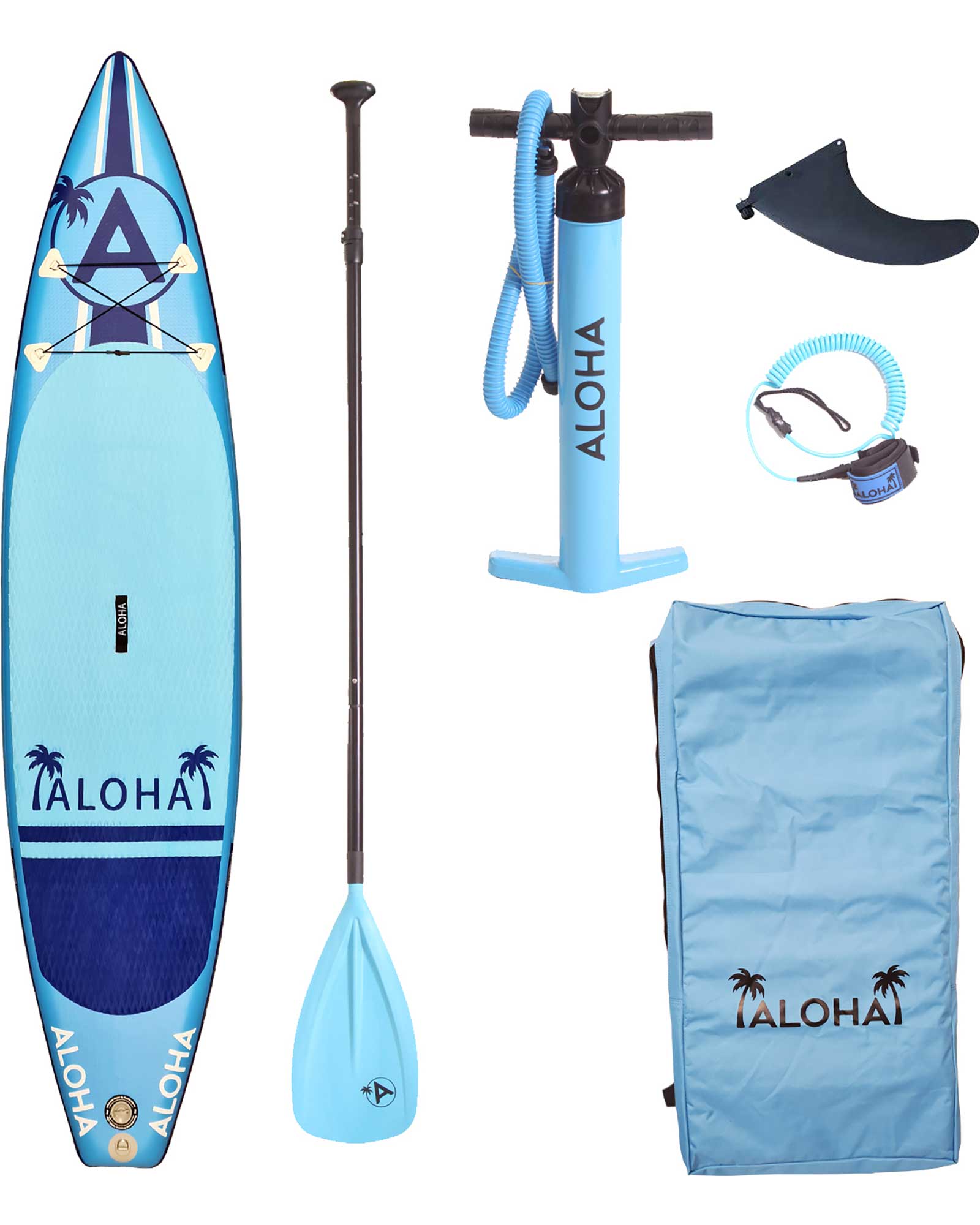 Aloha Explore 11'4 Inflatable Stand-Up Paddleboard Package