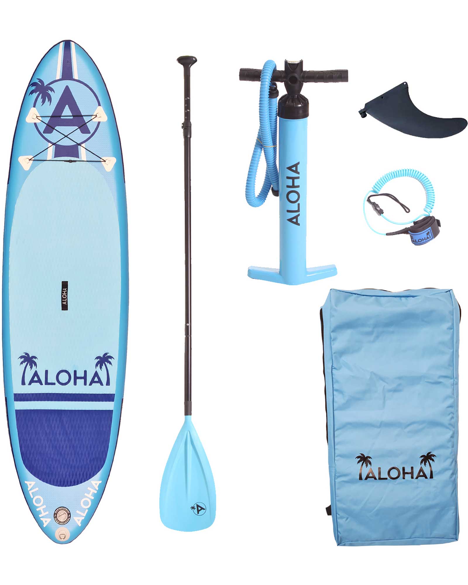 Aloha Spirit 10'2 Inflatable Stand-Up Paddleboard Package