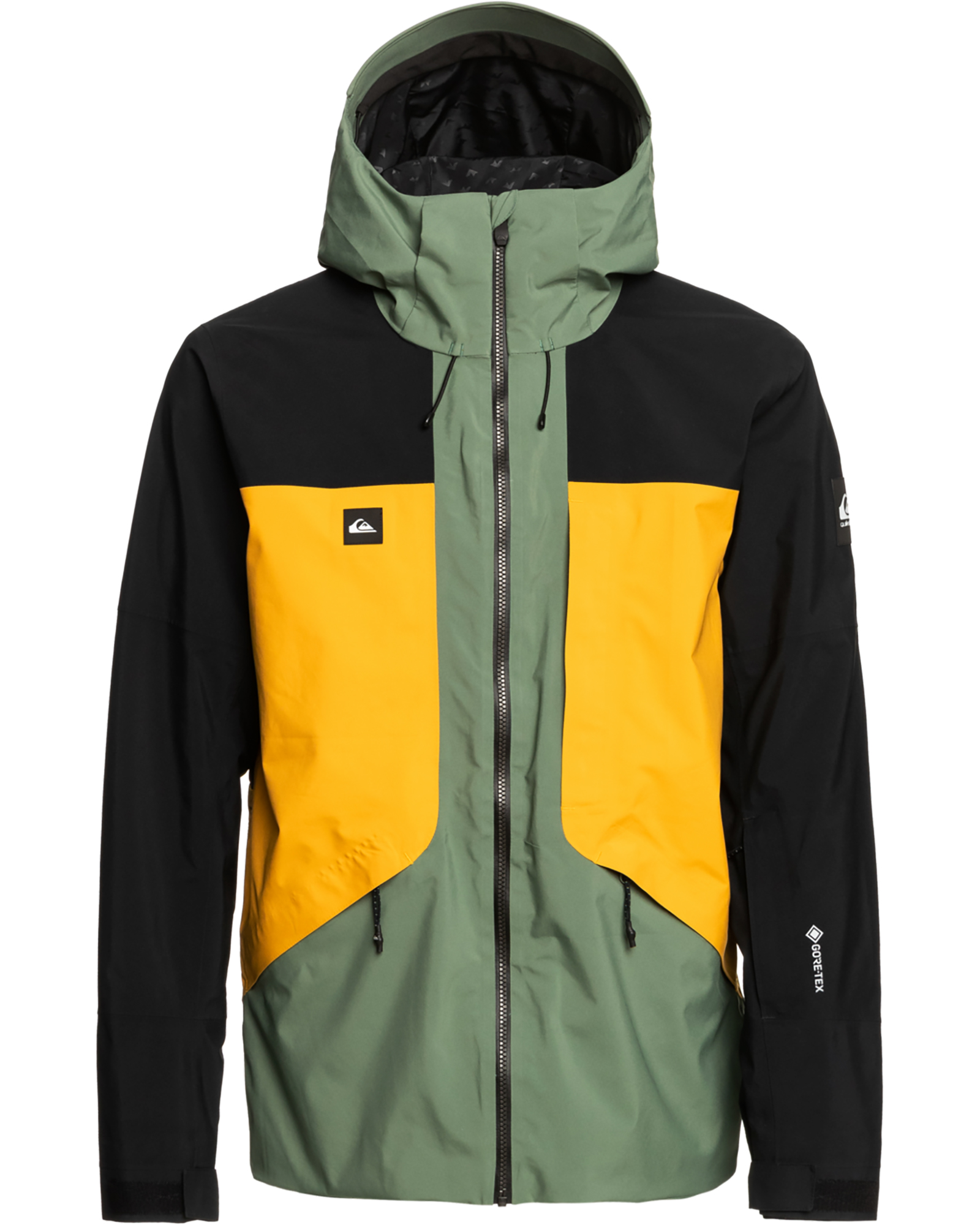 Quiksilver Forever Stretch GORE TEX Insulated Men’s Jacket - Laurel Wreath/Mineral Yellow/Black L