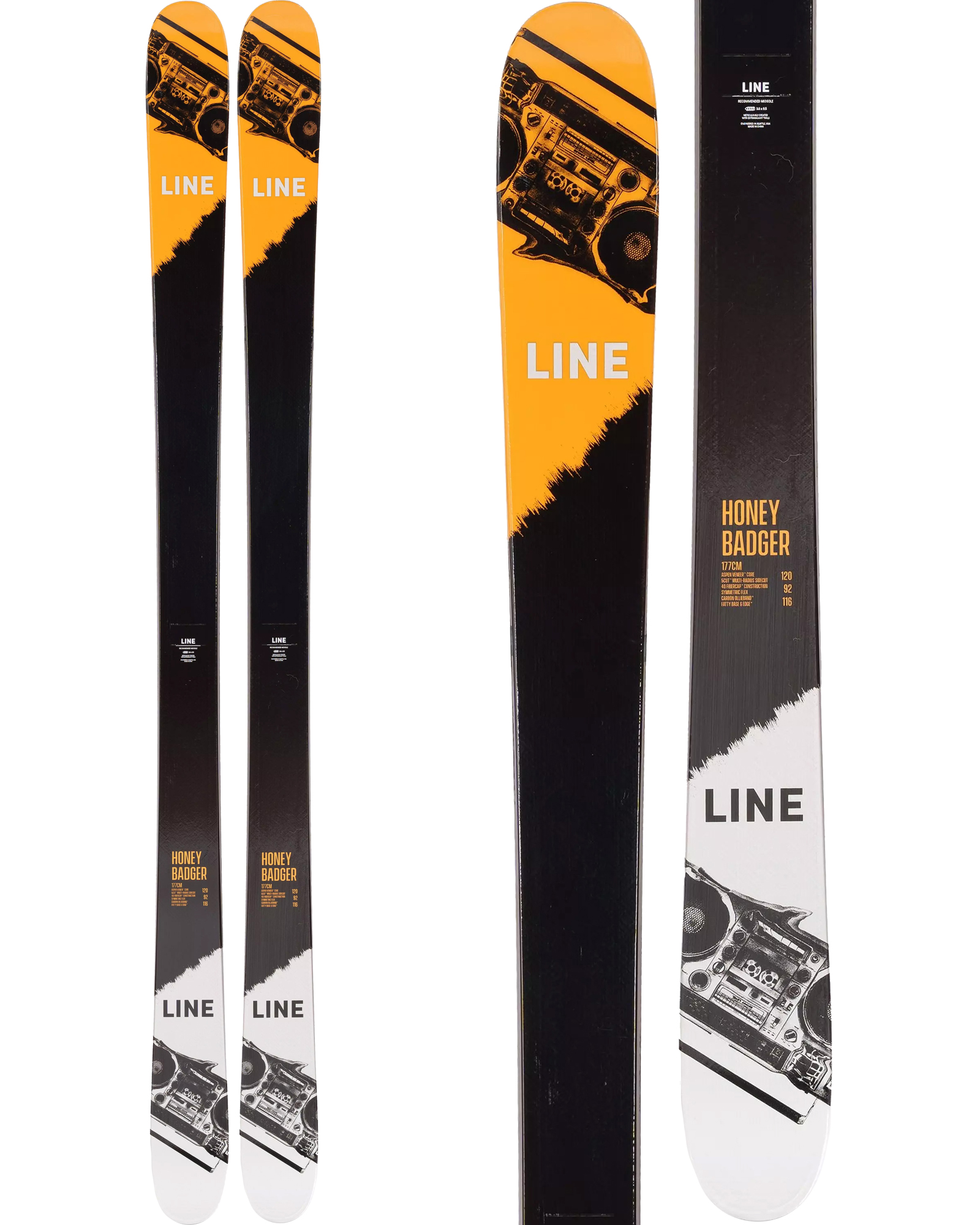 Line Honey Badger Skis 2024 172cm