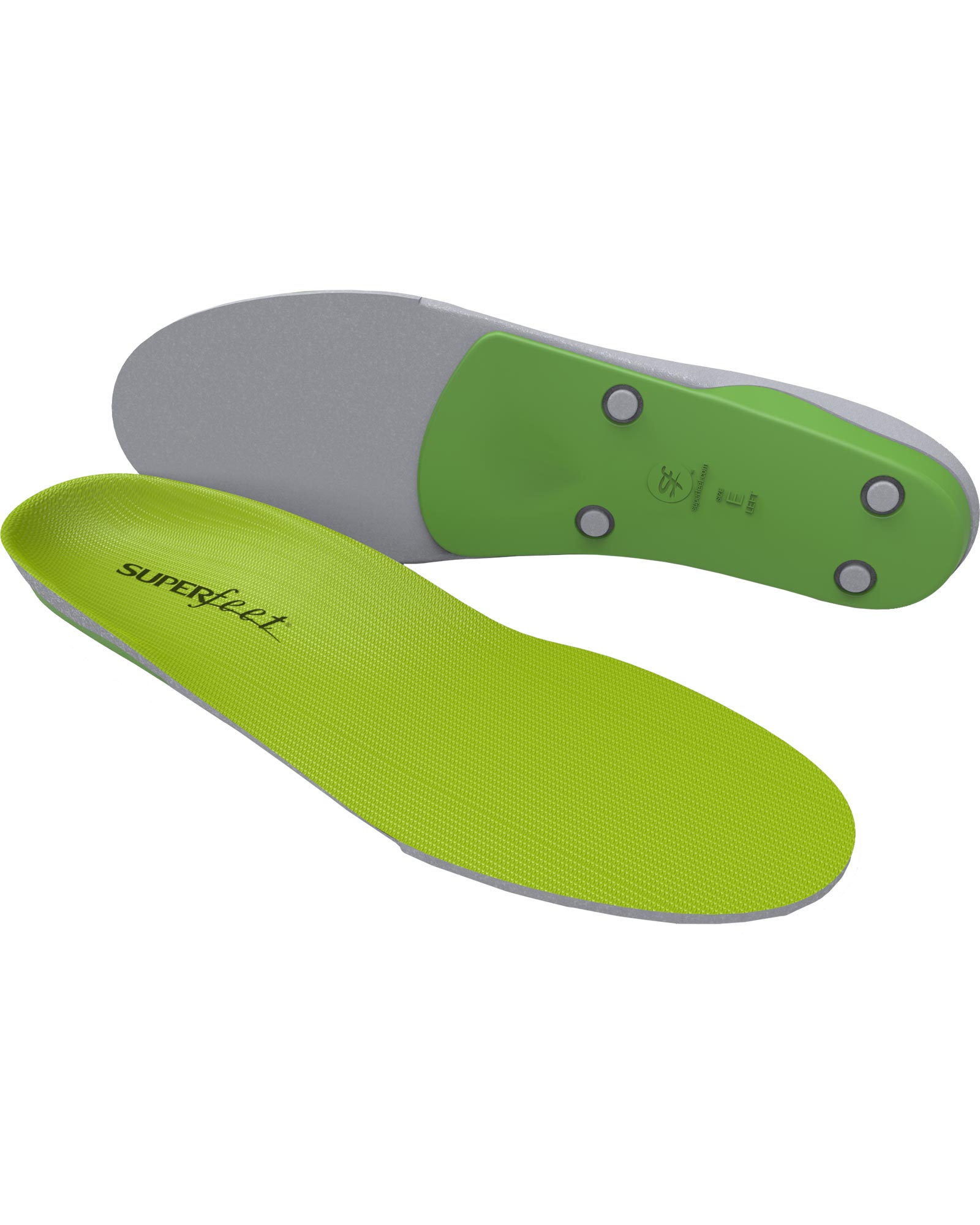 Superfeet All Purpose Support High Arch Insoles - Green F