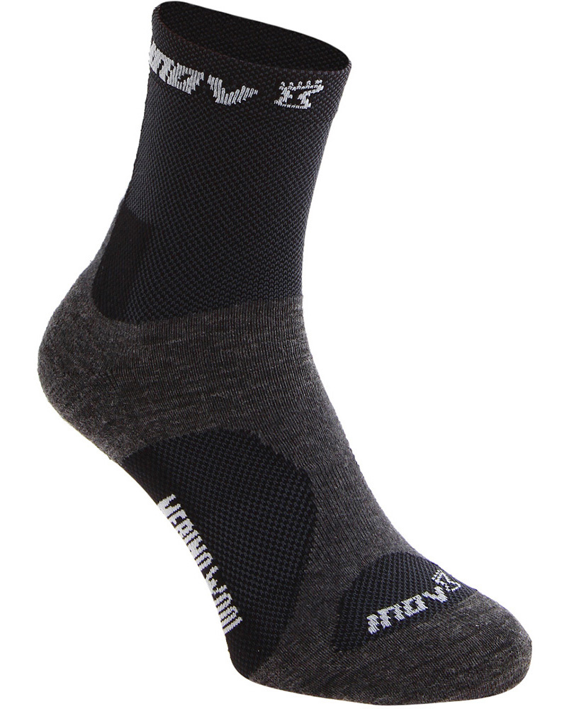 inov8 merino high running socks
