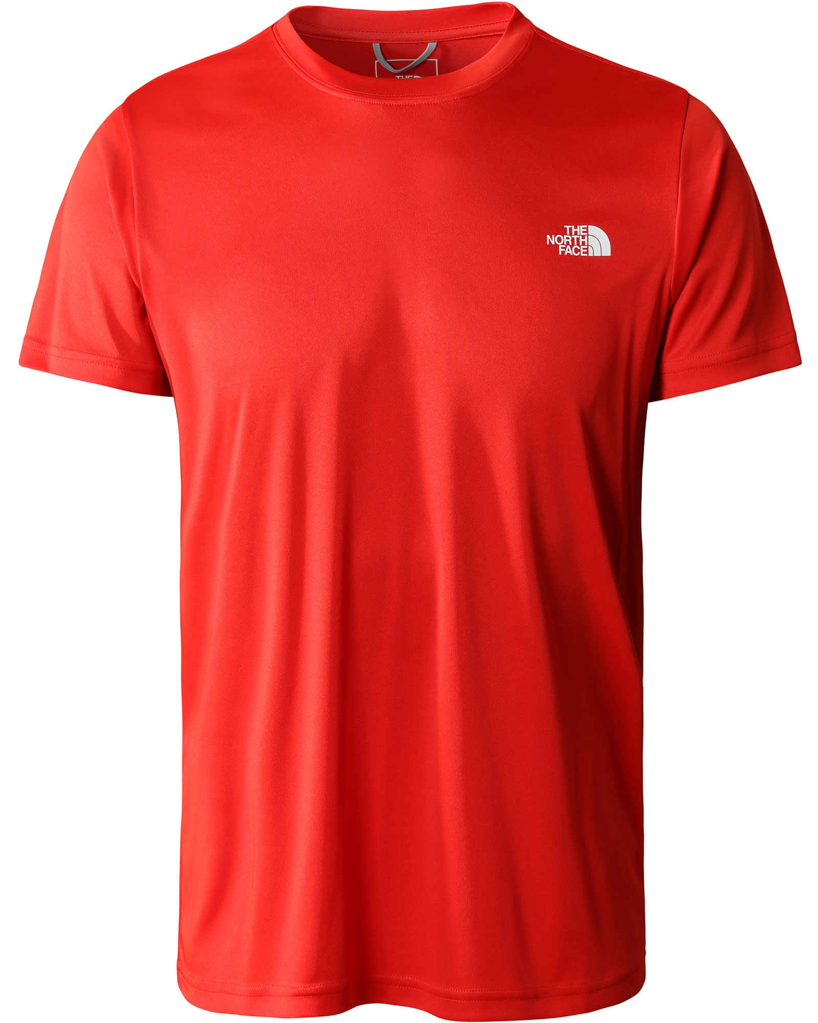 The North Face Reaxion Amp Men’s Crew T Shirt - Fiery Red XS