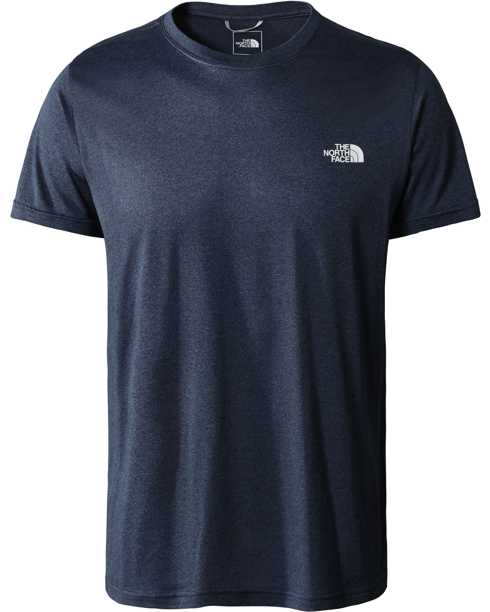 The North Face Reaxion Amp Men’s Crew T Shirt - Shady Blue Heather XS