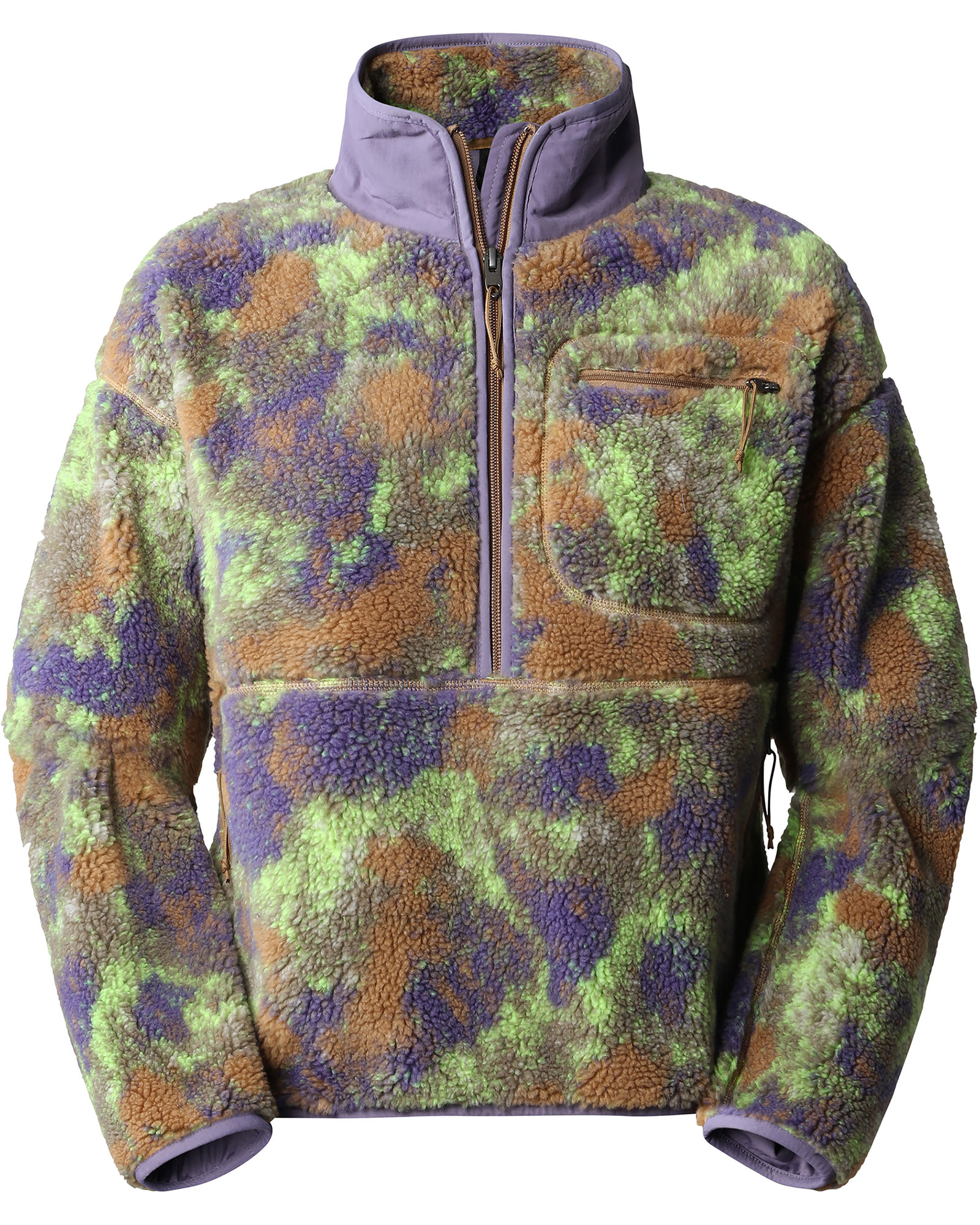 The North Face Extreme Pile Women’s Pullover - Utility Brown Print M