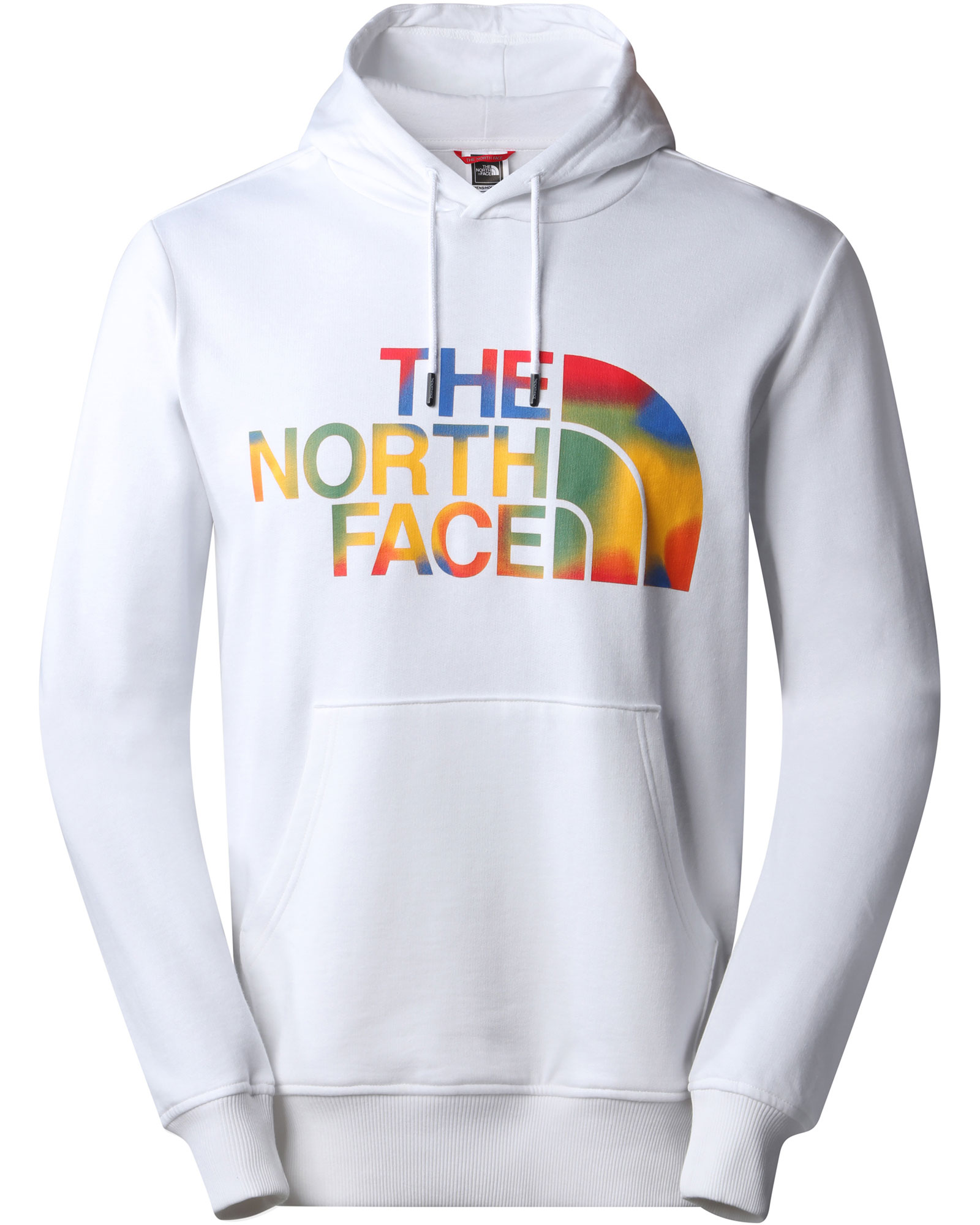 The North Face Men’s Standard Hoodie - TNF White/Super Sonic Print XS