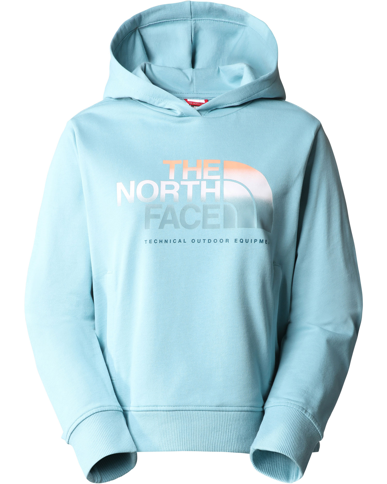 The North Face Women’s D2 Graphic Crop Hoodie - Reef Waters XL