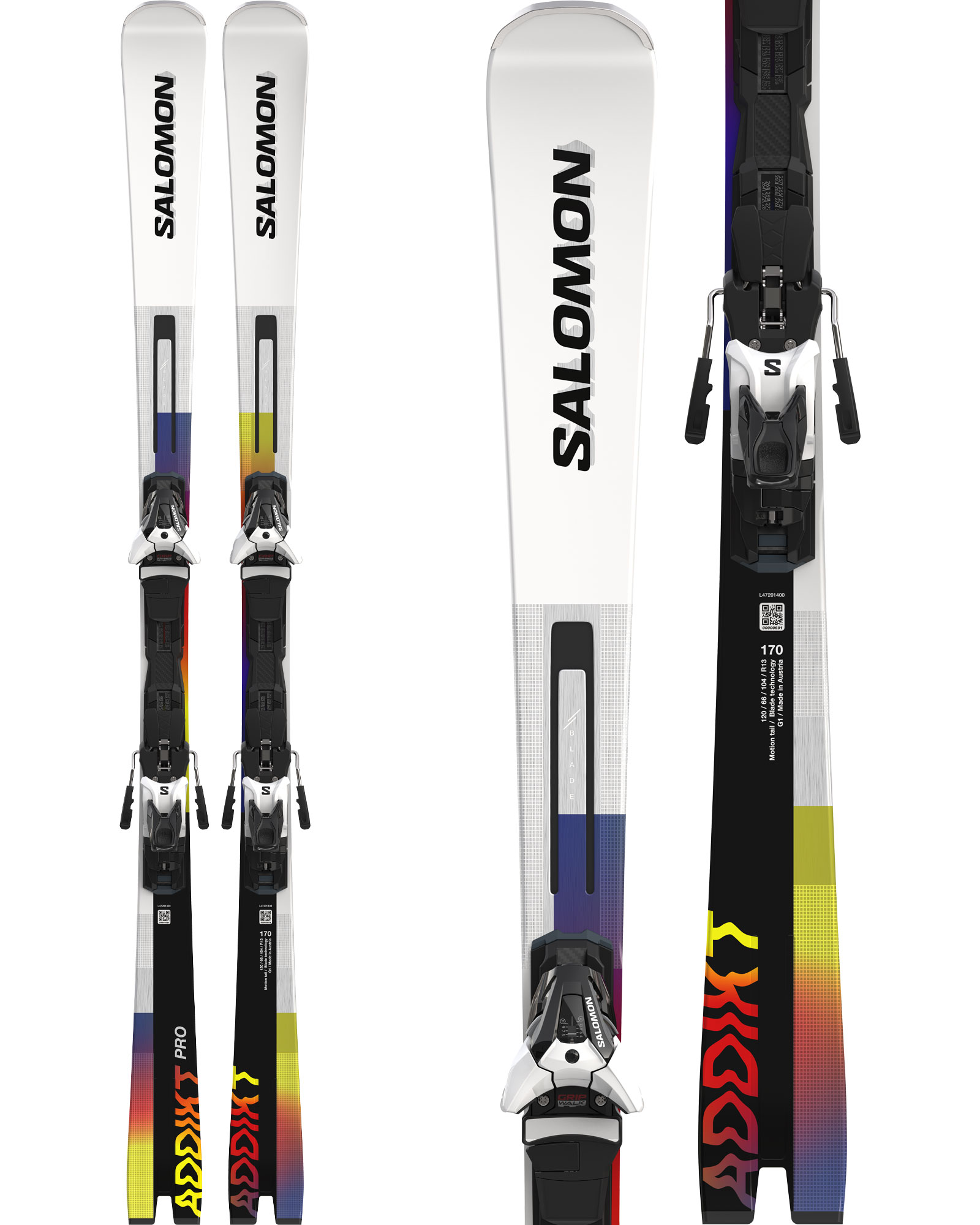 Salomon Addikt Pro Skis + Z12 GW Bindings 2024 0