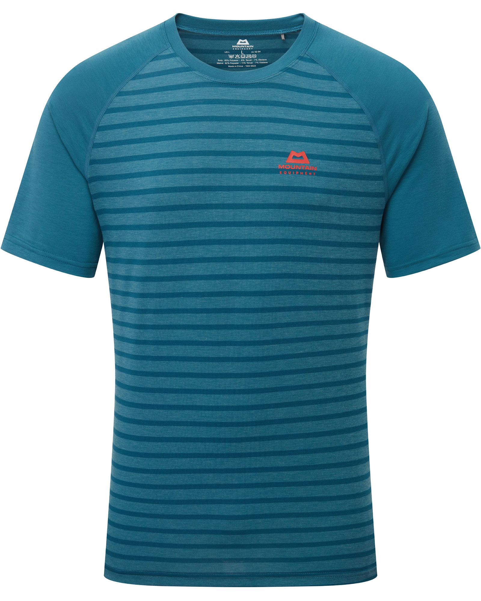 Mountain Equipment Men’s Redline T Shirt - Majolica Blue XL