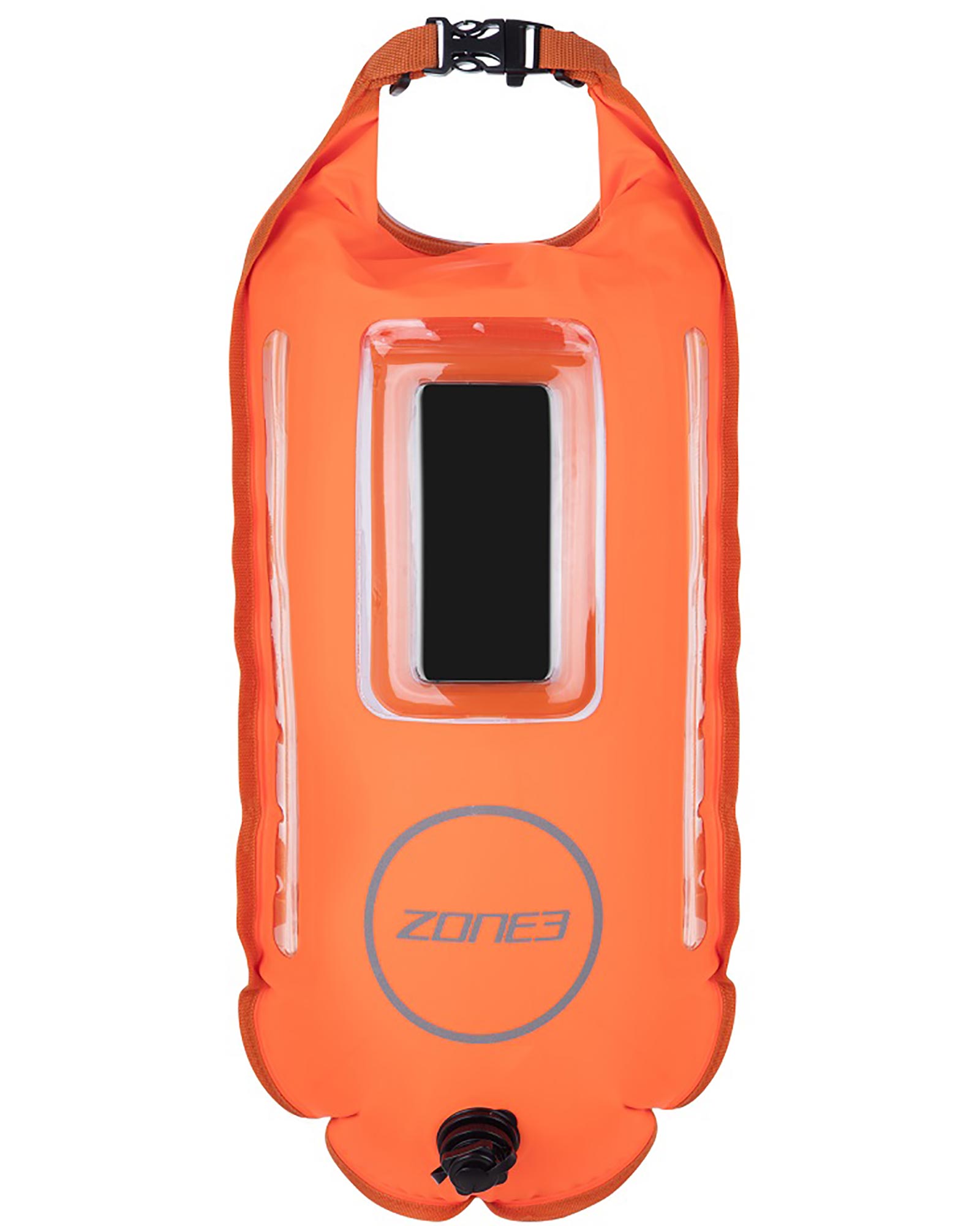 Zone3 Swim Safety LED Buoy/Dry Bag 28L - Orange