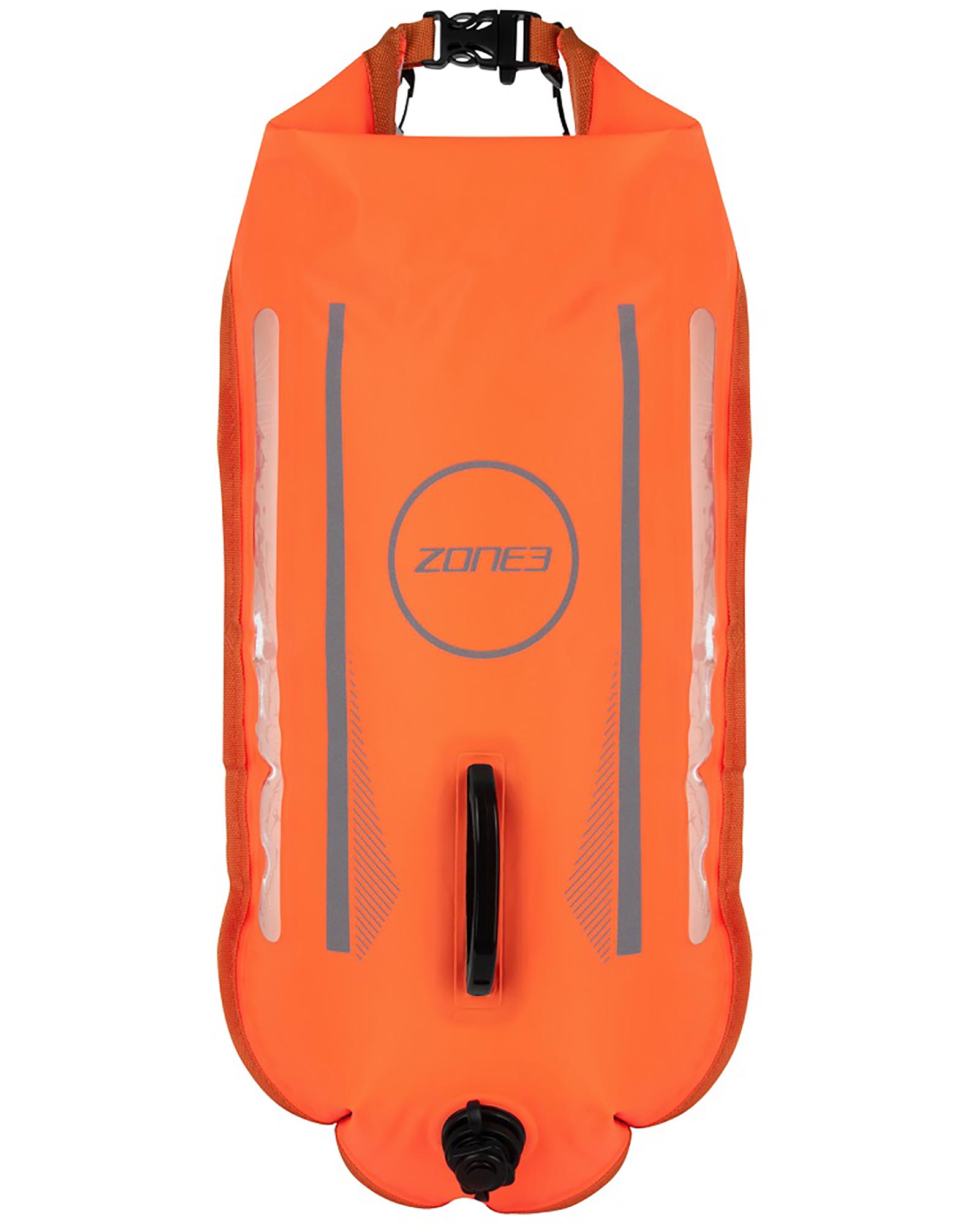 Zone3 Swim Safety LED Backpack/Dry Bag 28L - Orange
